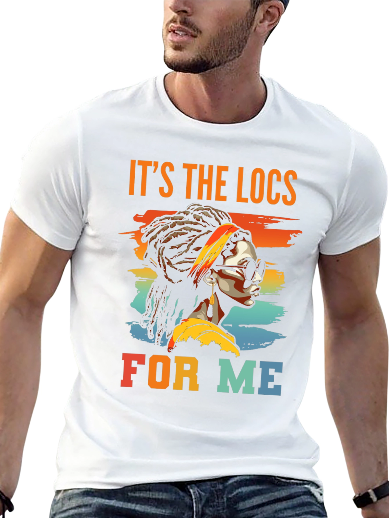 Its The Locs For Me Black T-Shirt