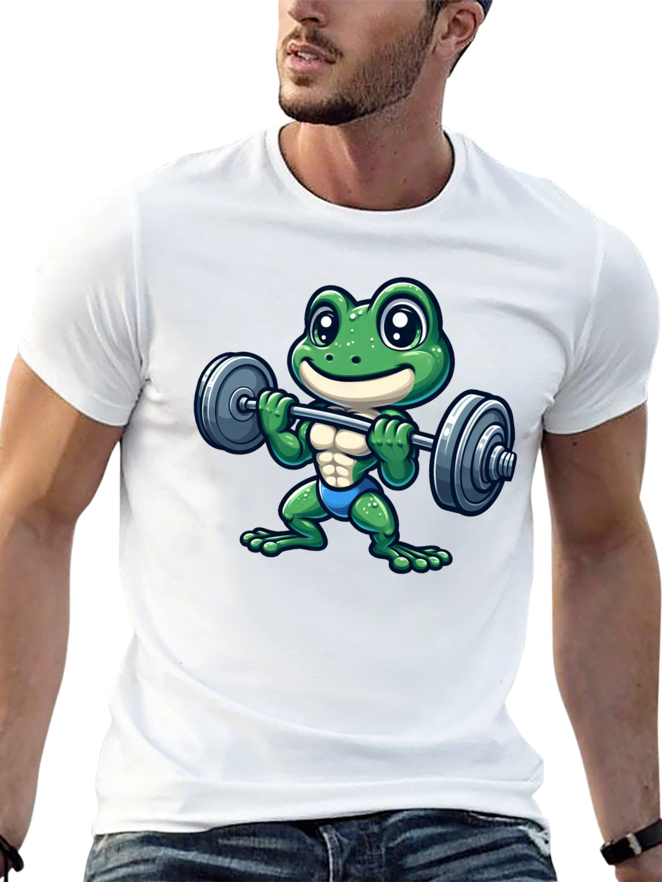 Funny Frog Gym T-Shirt - Workout Apparel
