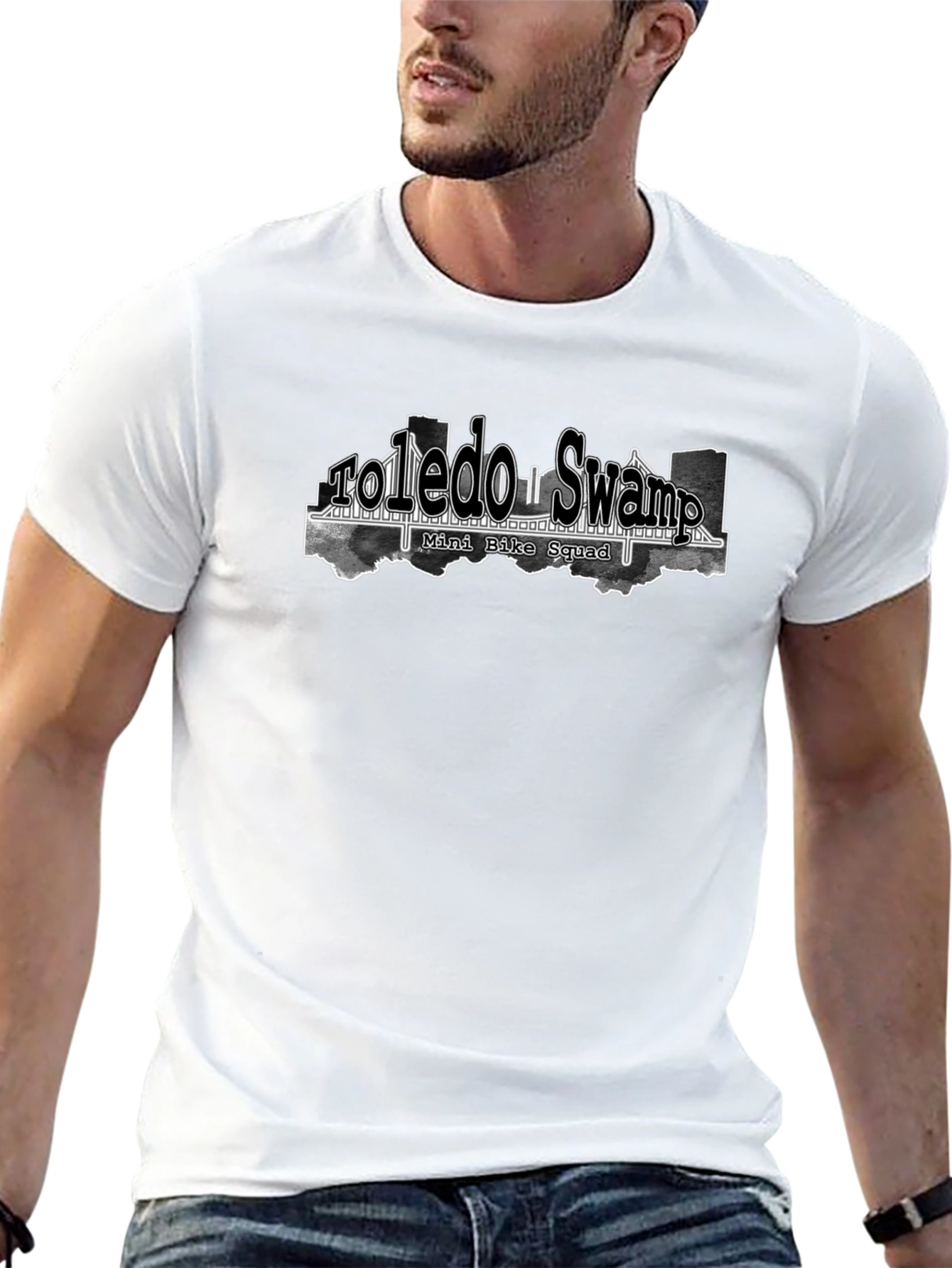 Toledo Swamp Mini Bike Squad Graphic T-Shirt