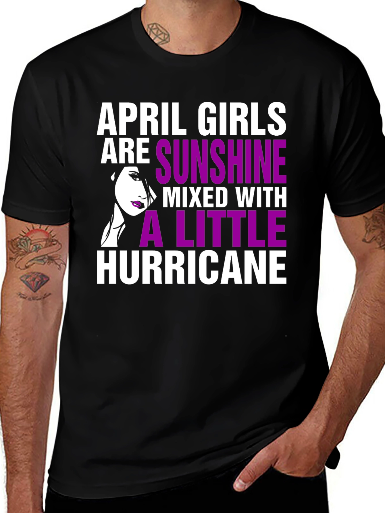 April Girls Sunshine & Hurricane T-Shirt