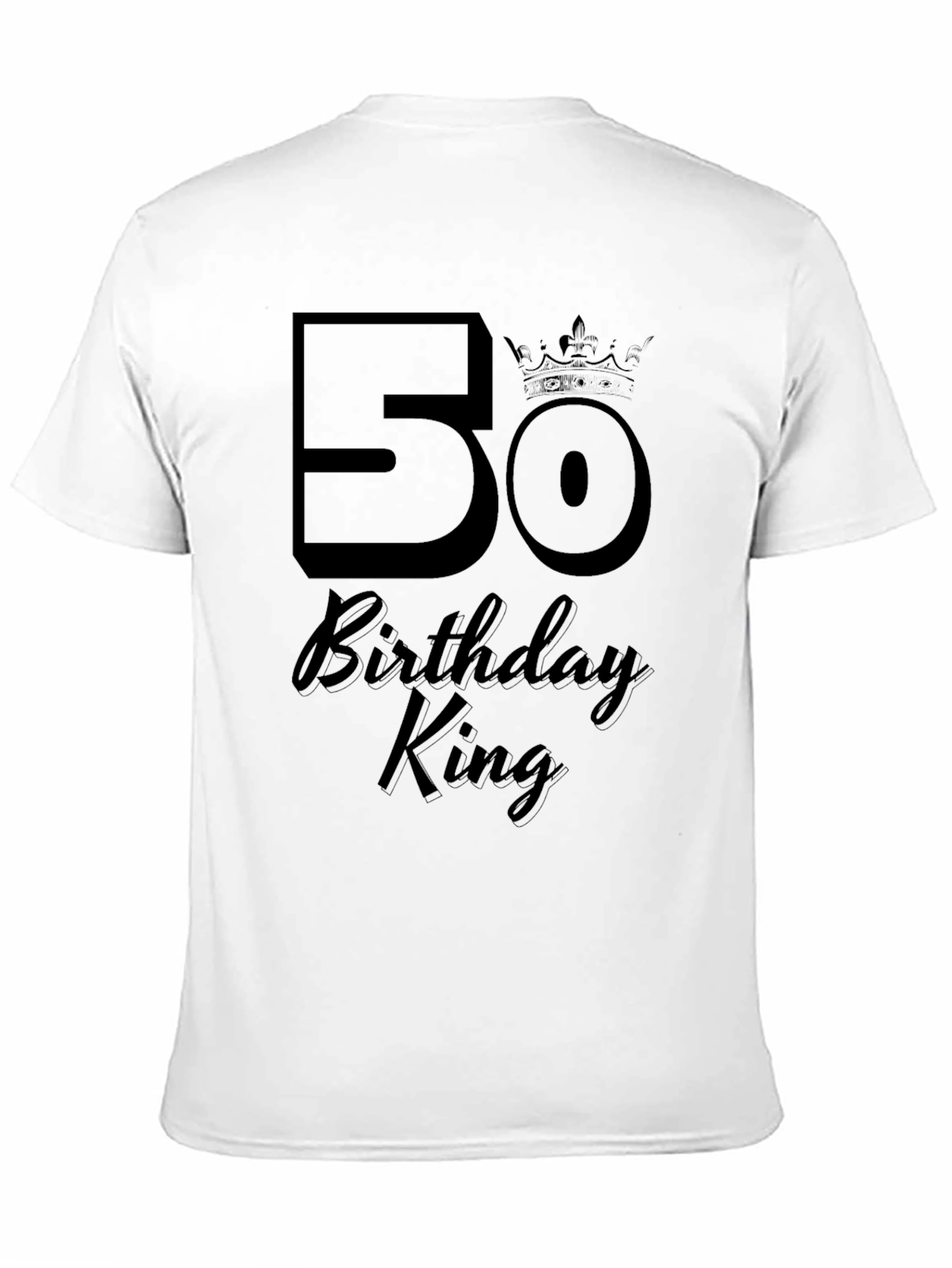50 Birthday King T-Shirt
