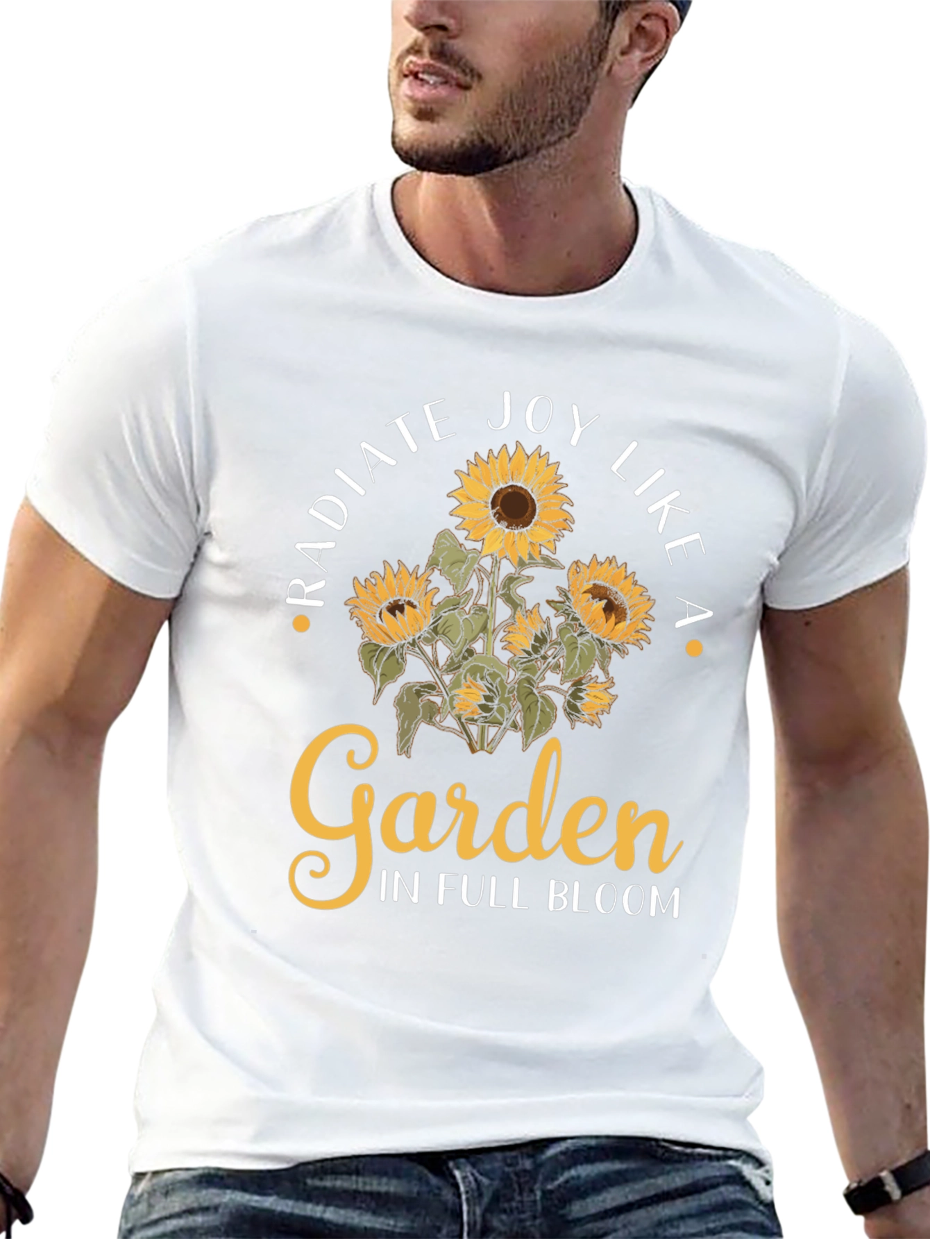 Radiate Joy Sunflower Garden T-Shirt