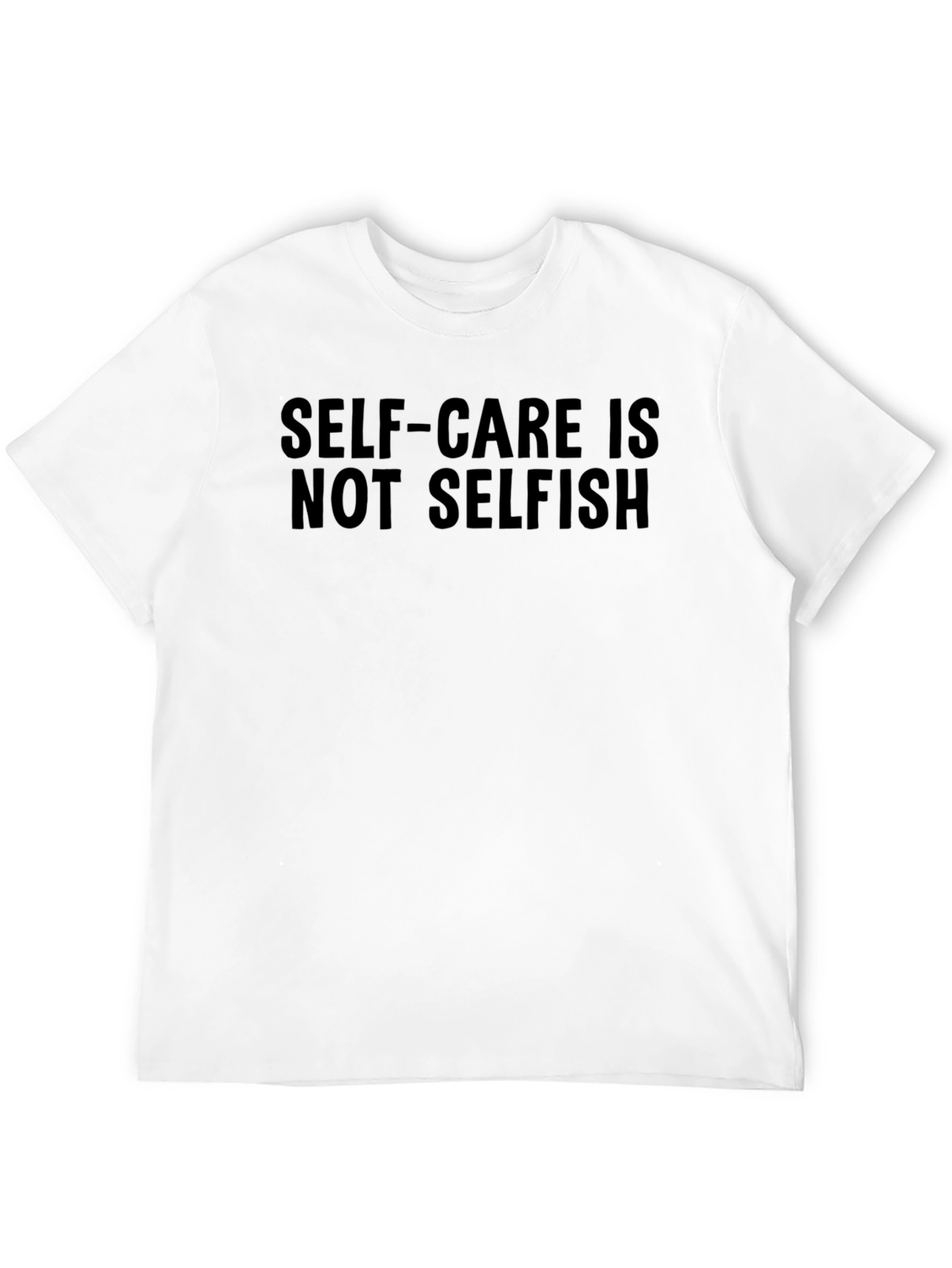 Self-Care Statement T-Shirt - Black