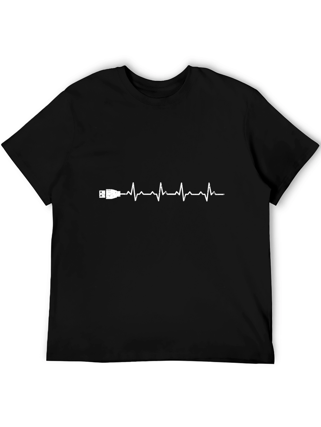 USB Heartbeat T-Shirt - Tech Lovers Tee