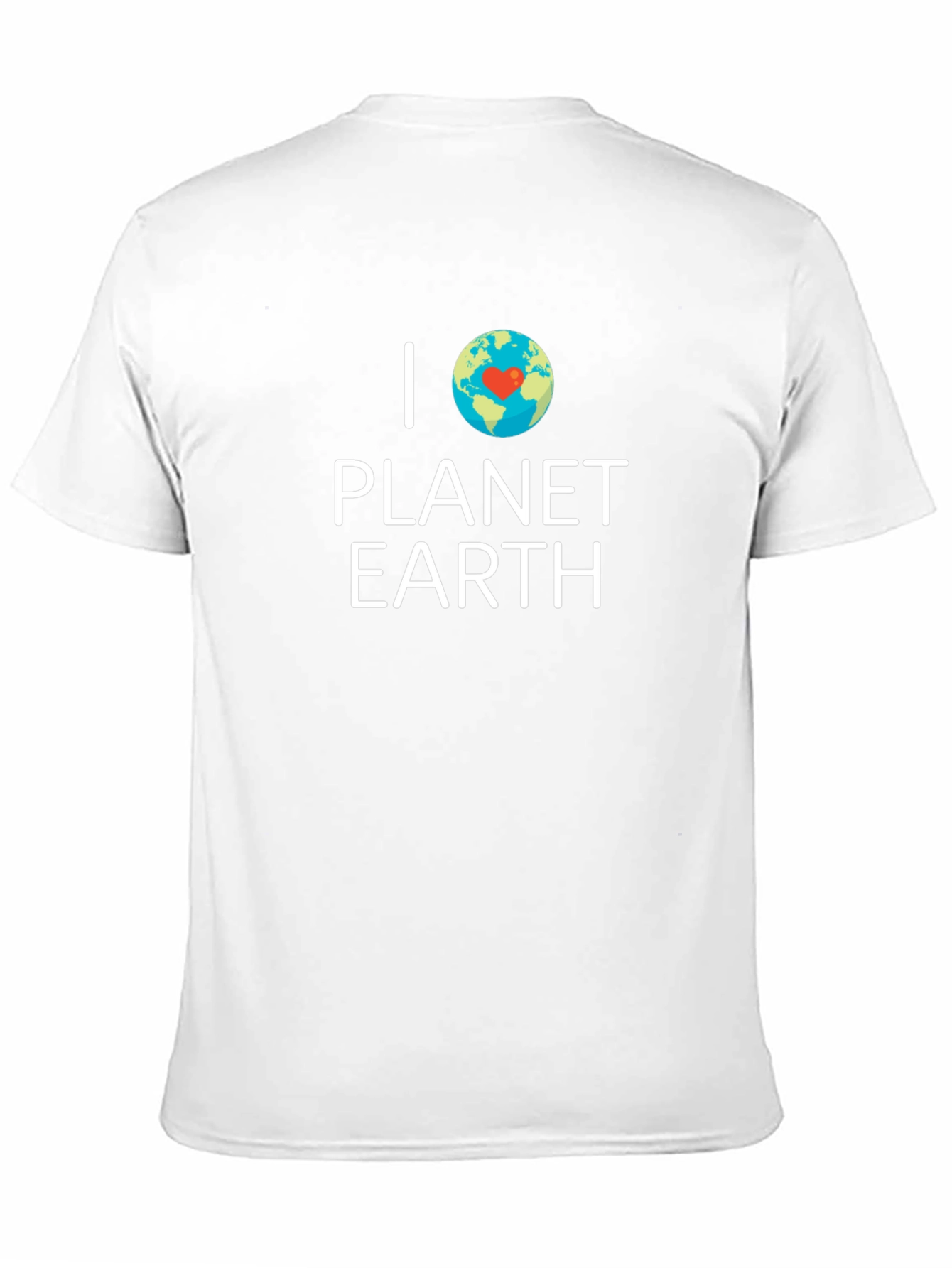I Love Planet Earth Graphic Tee - Black