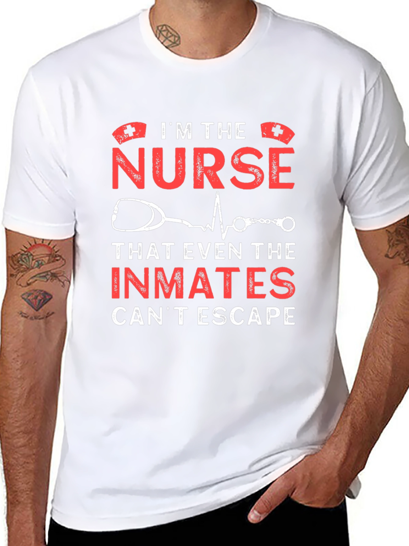 Im The Nurse Inmates Cant Escape T-Shirt