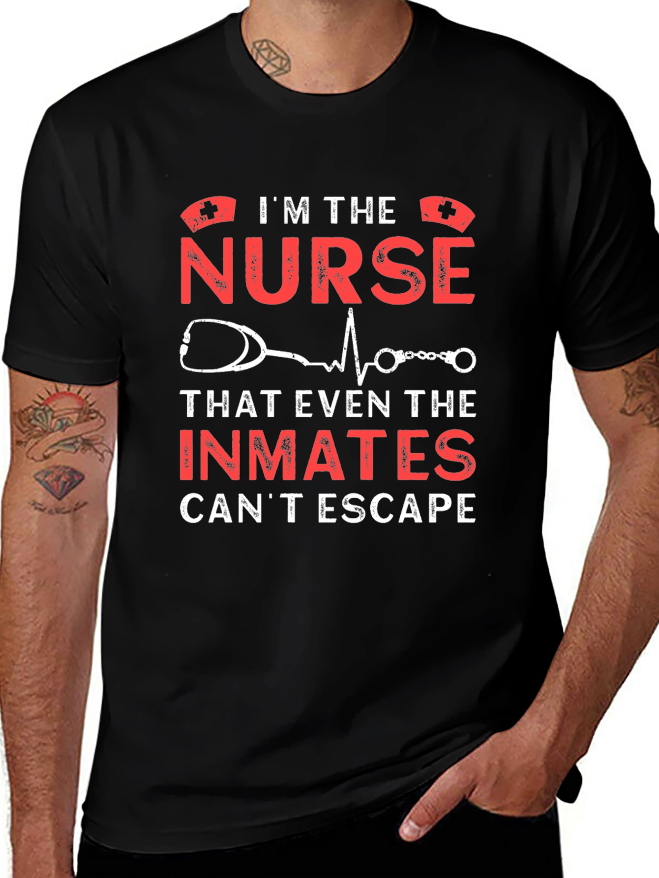 Im The Nurse Inmates Cant Escape T-Shirt