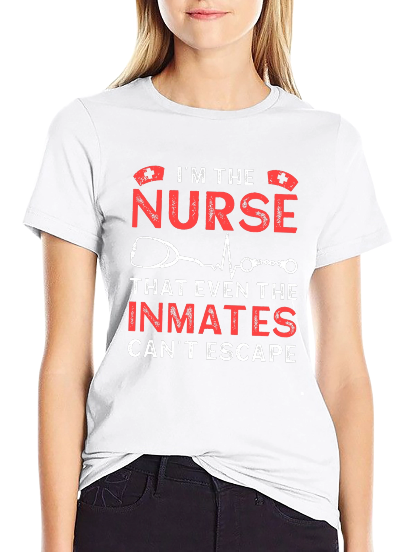 Im The Nurse Inmates Cant Escape T-Shirt
