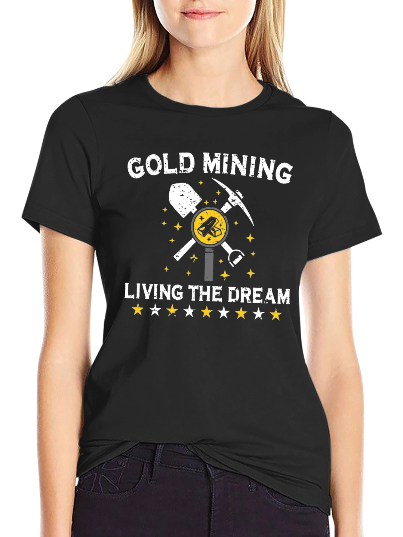 Gold Mining Living The Dream T-Shirt