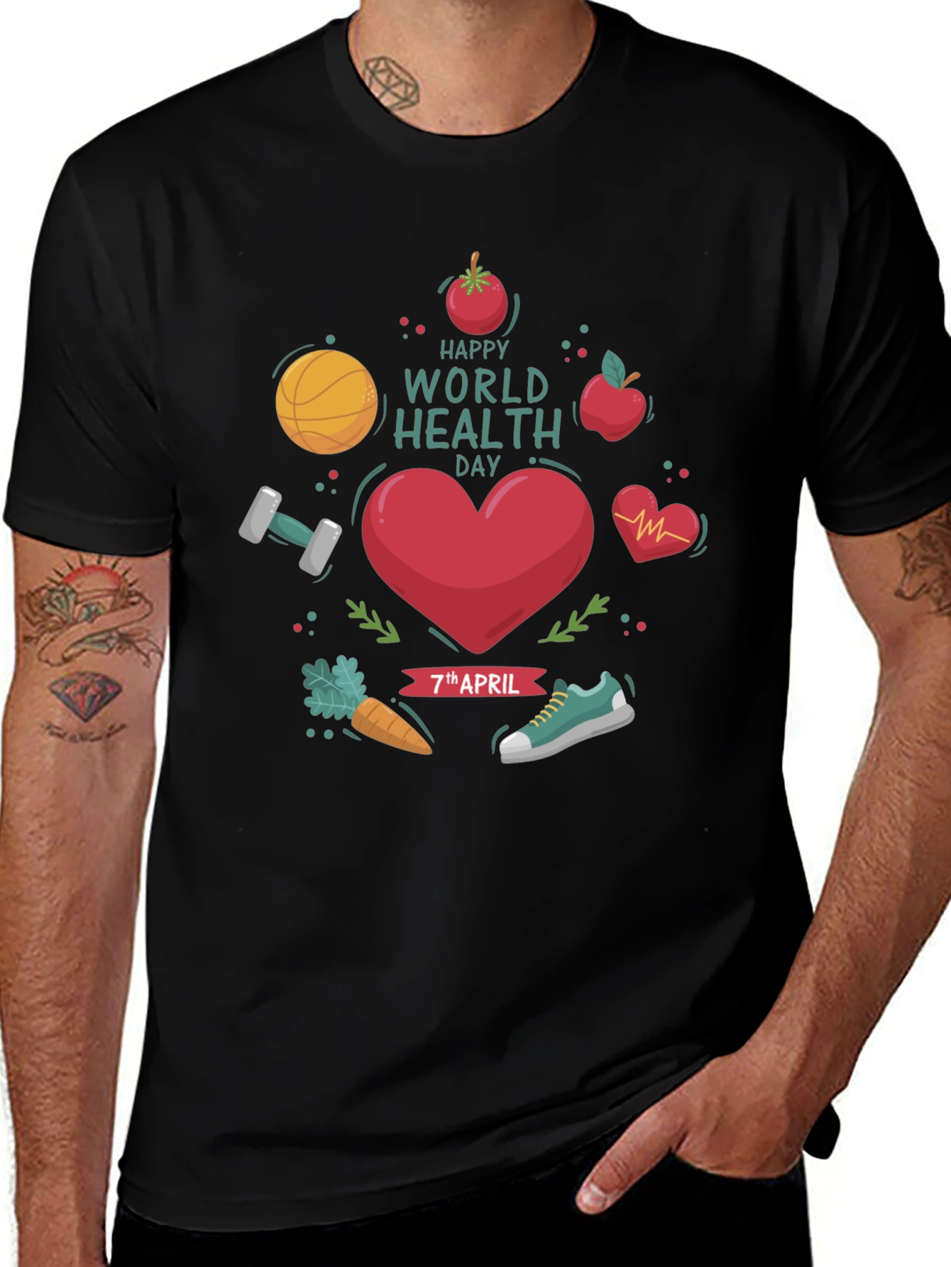 Happy World Health Day T-Shirt