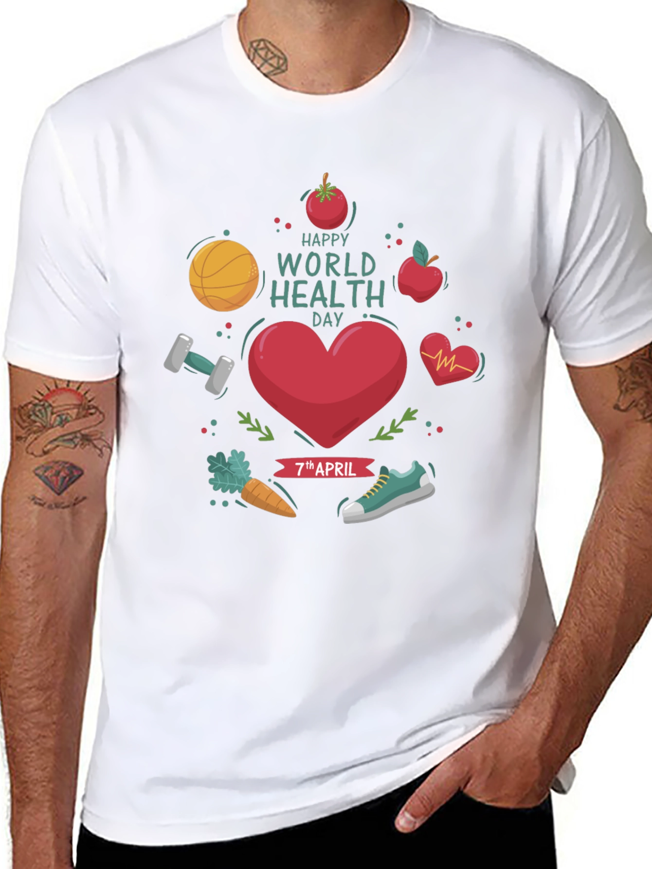 Happy World Health Day T-Shirt