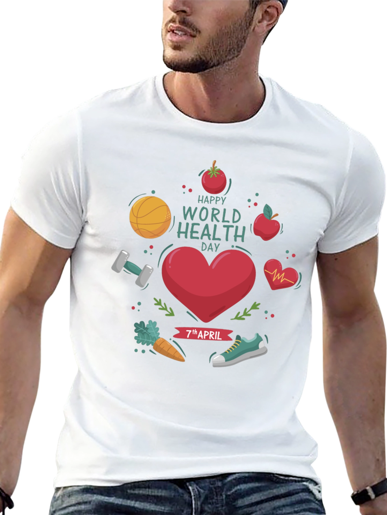 Happy World Health Day T-Shirt