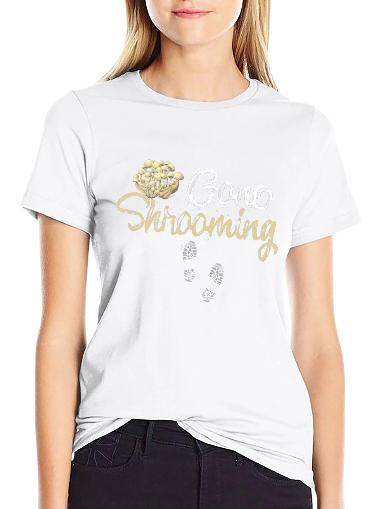 Gone Shrooming Graphic Tee - Mushroom Lover