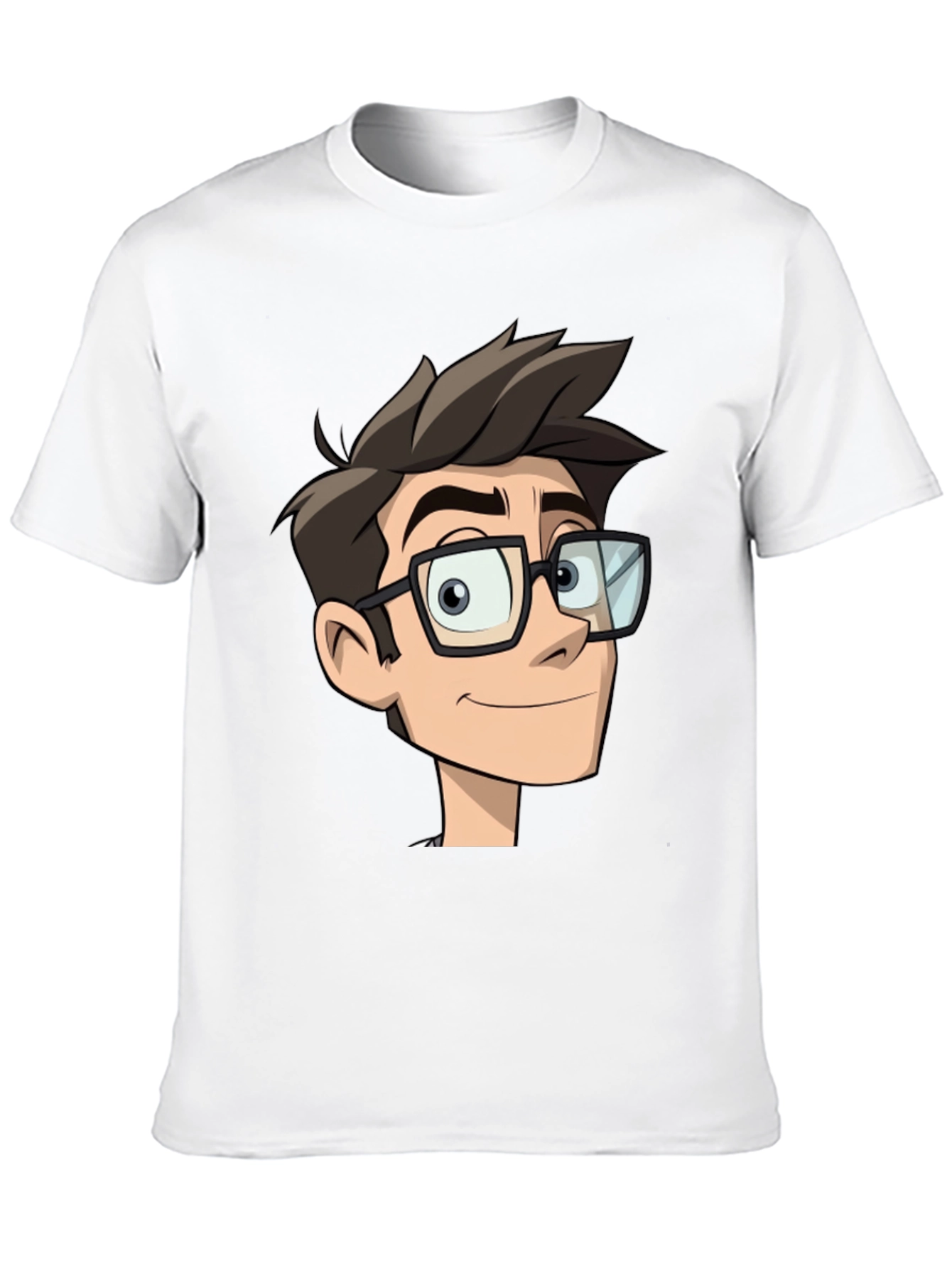 Cartoon Geek T-Shirt: Stylish Comfortable Unique Design