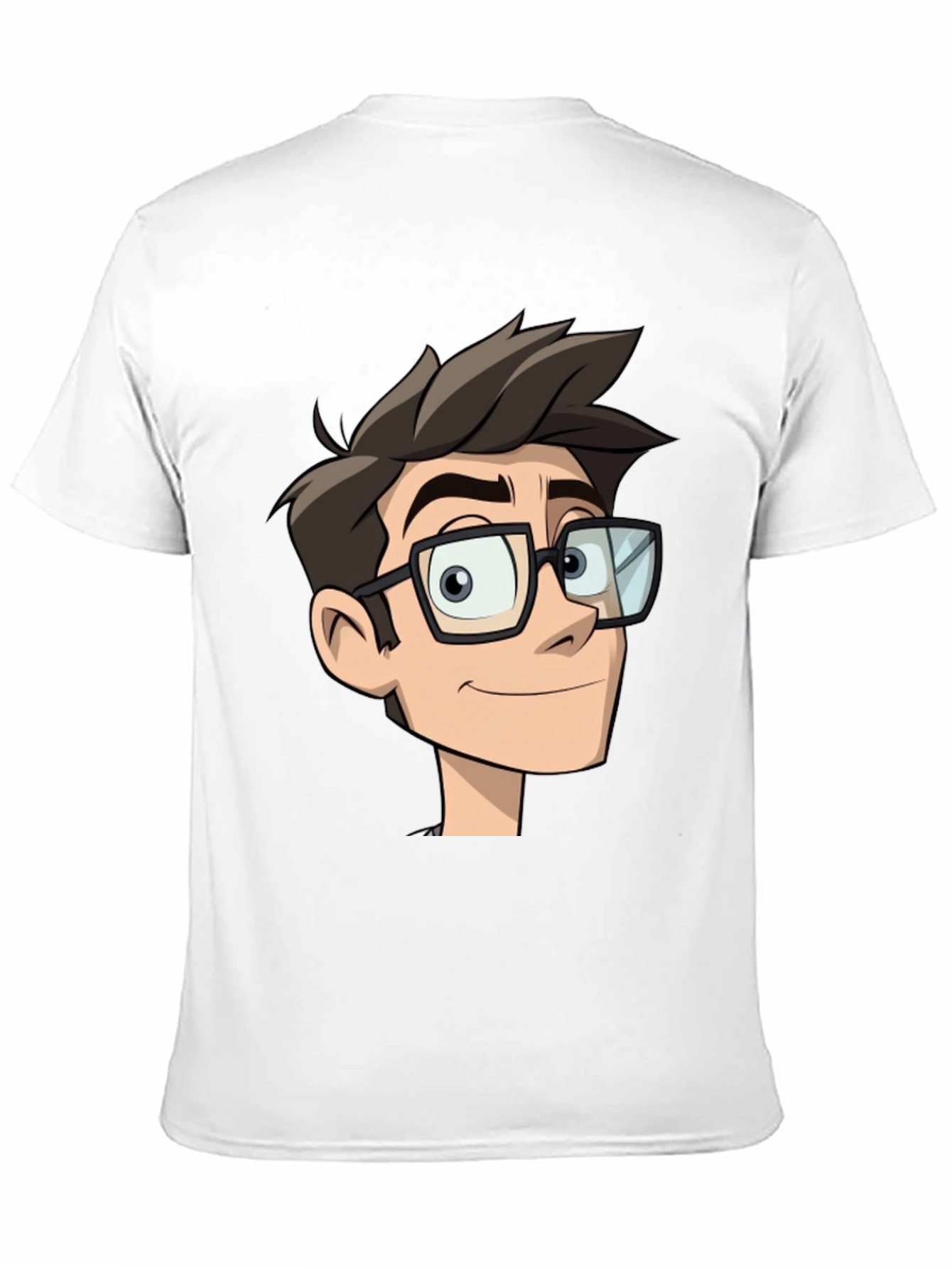 Cartoon Geek T-Shirt: Stylish Comfortable Unique Design