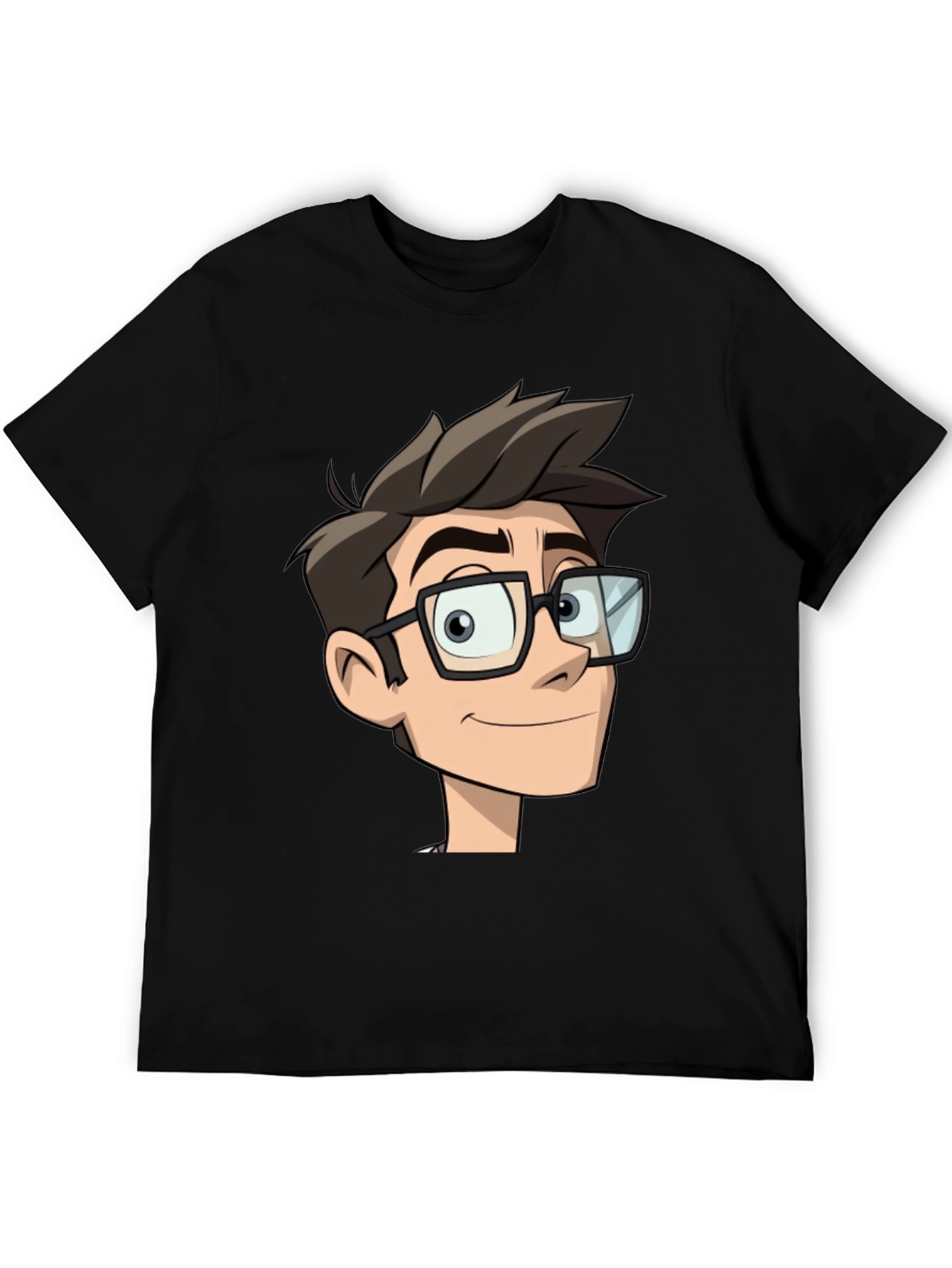 Cartoon Geek T-Shirt: Stylish Comfortable Unique Design