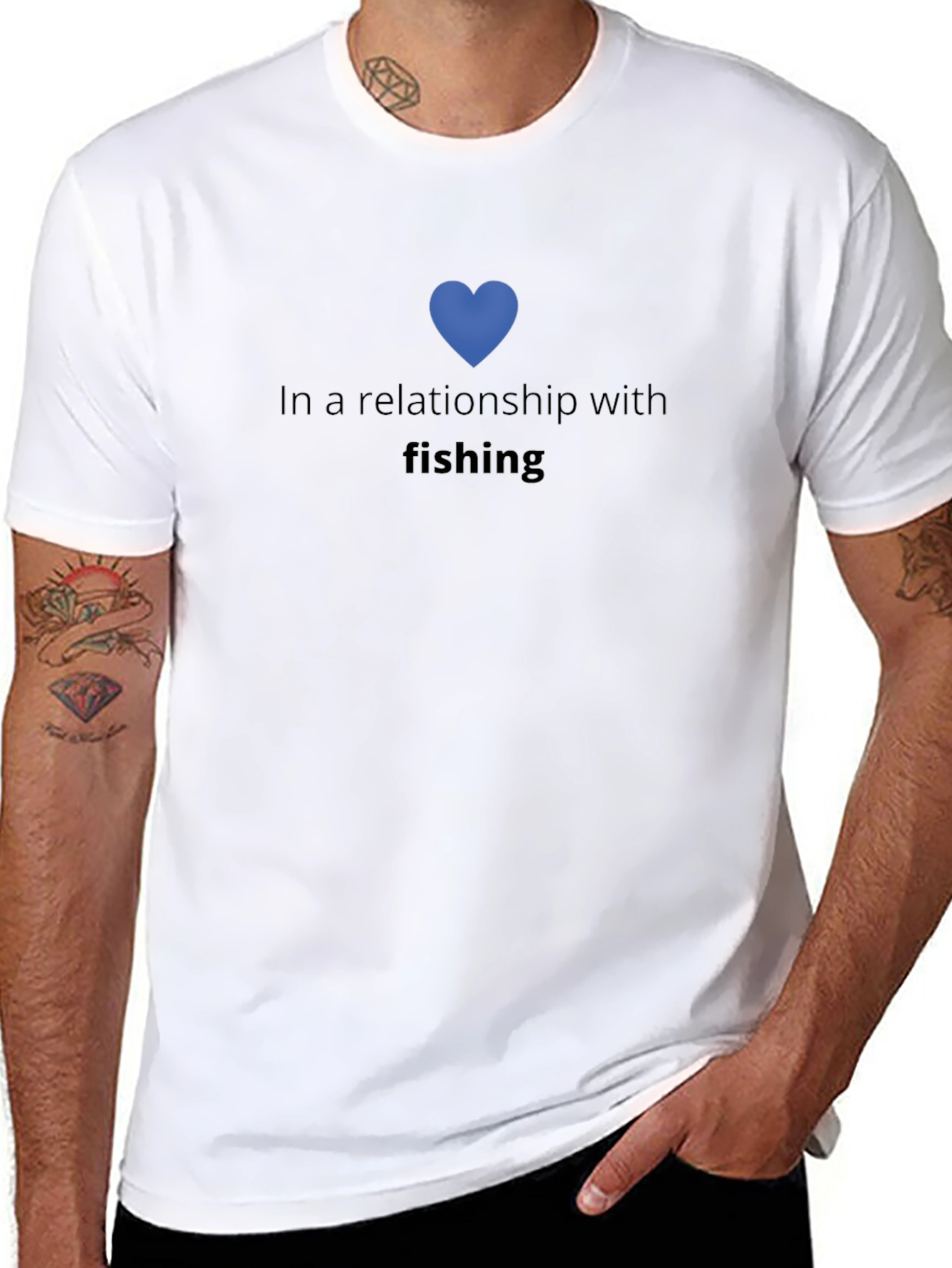 In a Relationship with Fishing T-Shirt