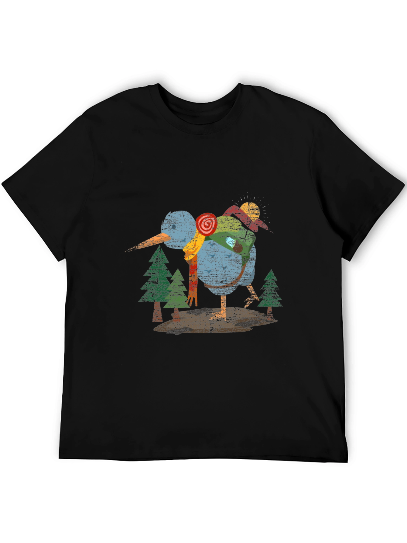 Kiwi Bird Graphic Tee - Nature Lover T-Shirt