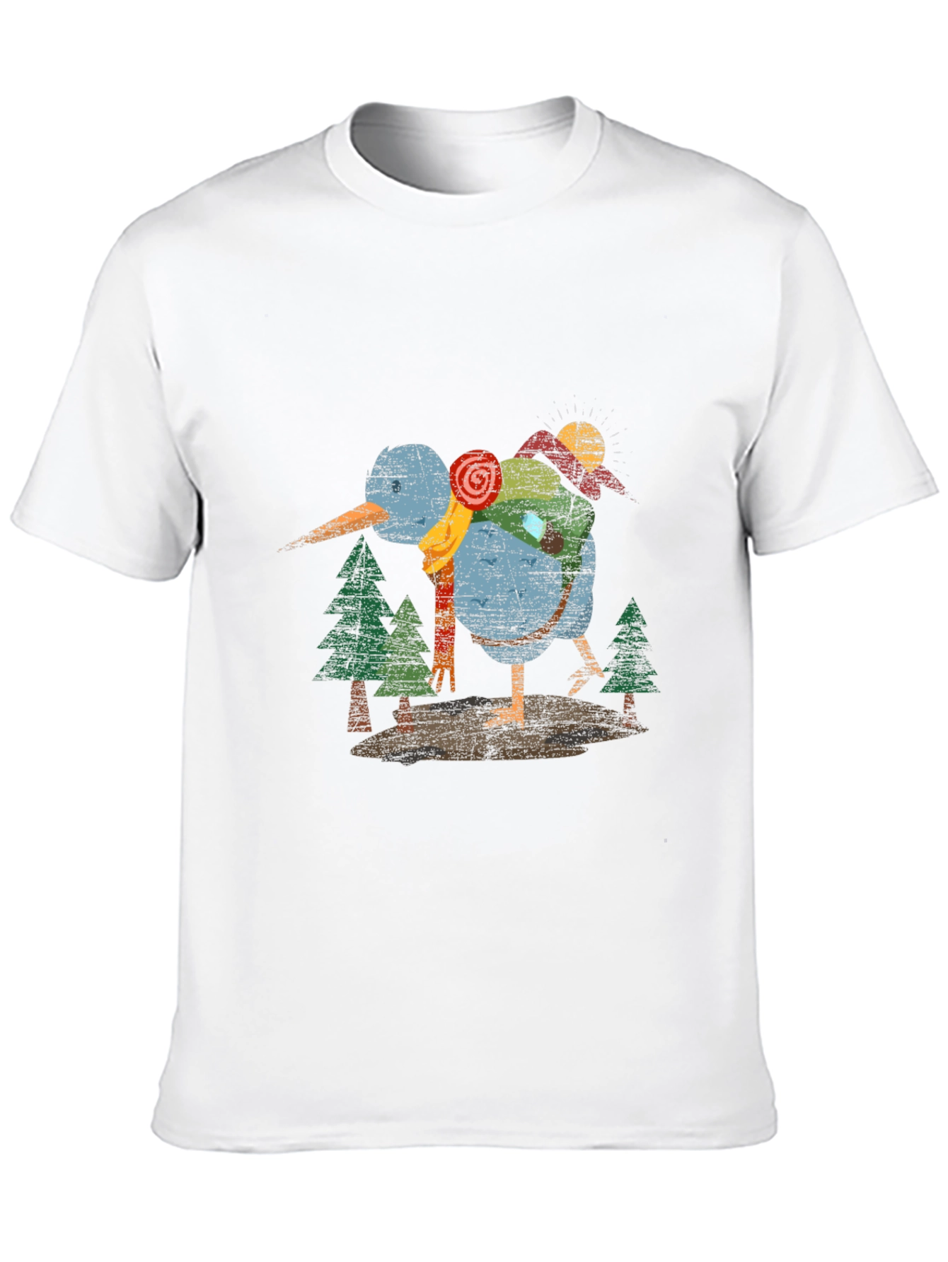 Kiwi Bird Graphic Tee - Nature Lover T-Shirt