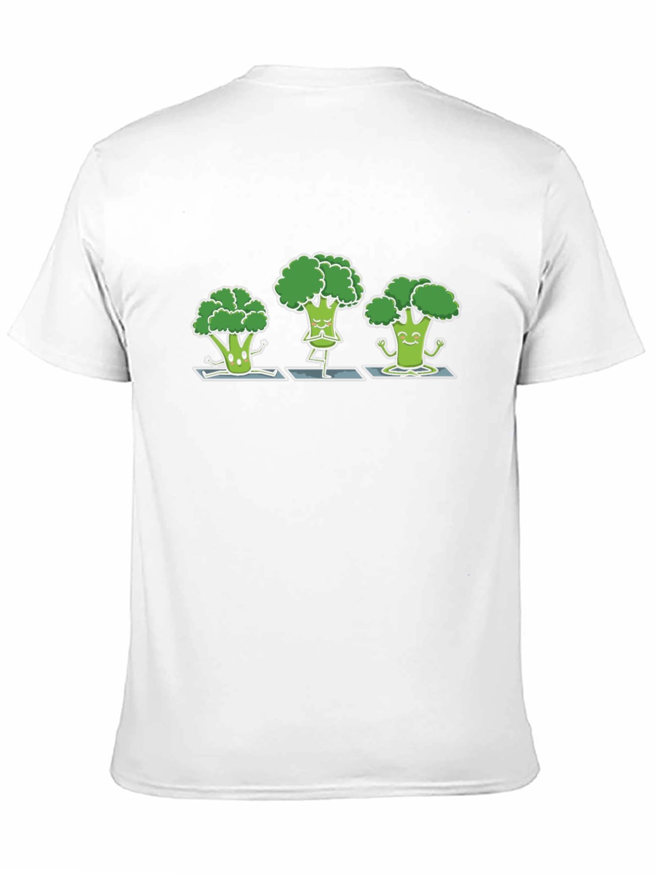Broccoli Yoga T-Shirt - Vegetarian Zen