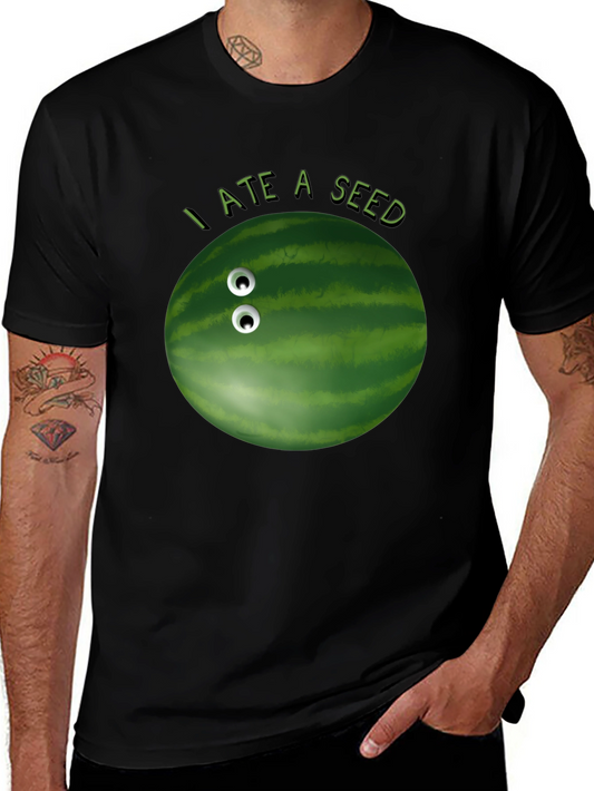 Funny Watermelon Seed T-Shirt - I Ate a Seed Tee