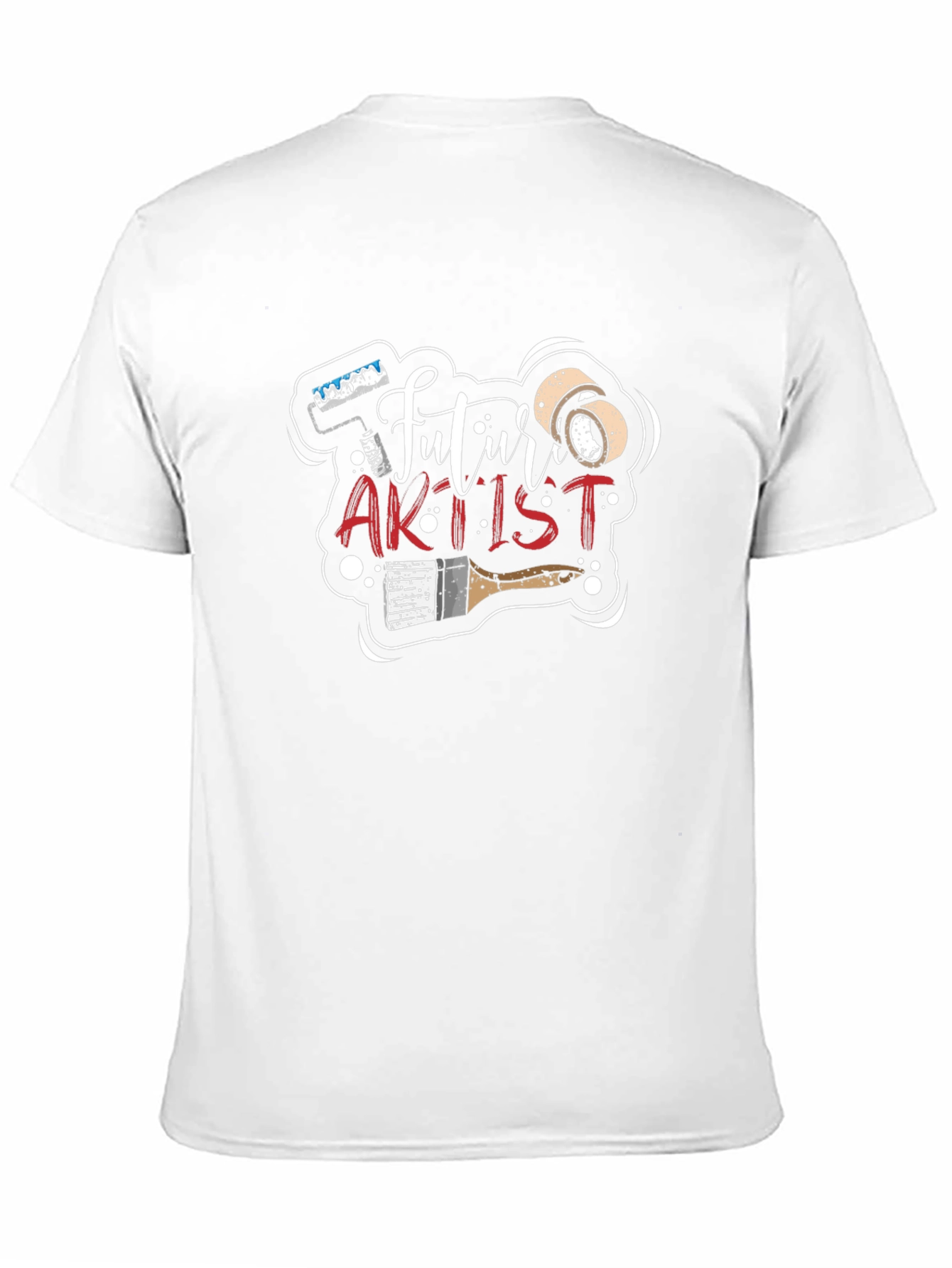Future Artist Graphic Tee - Black Cotton