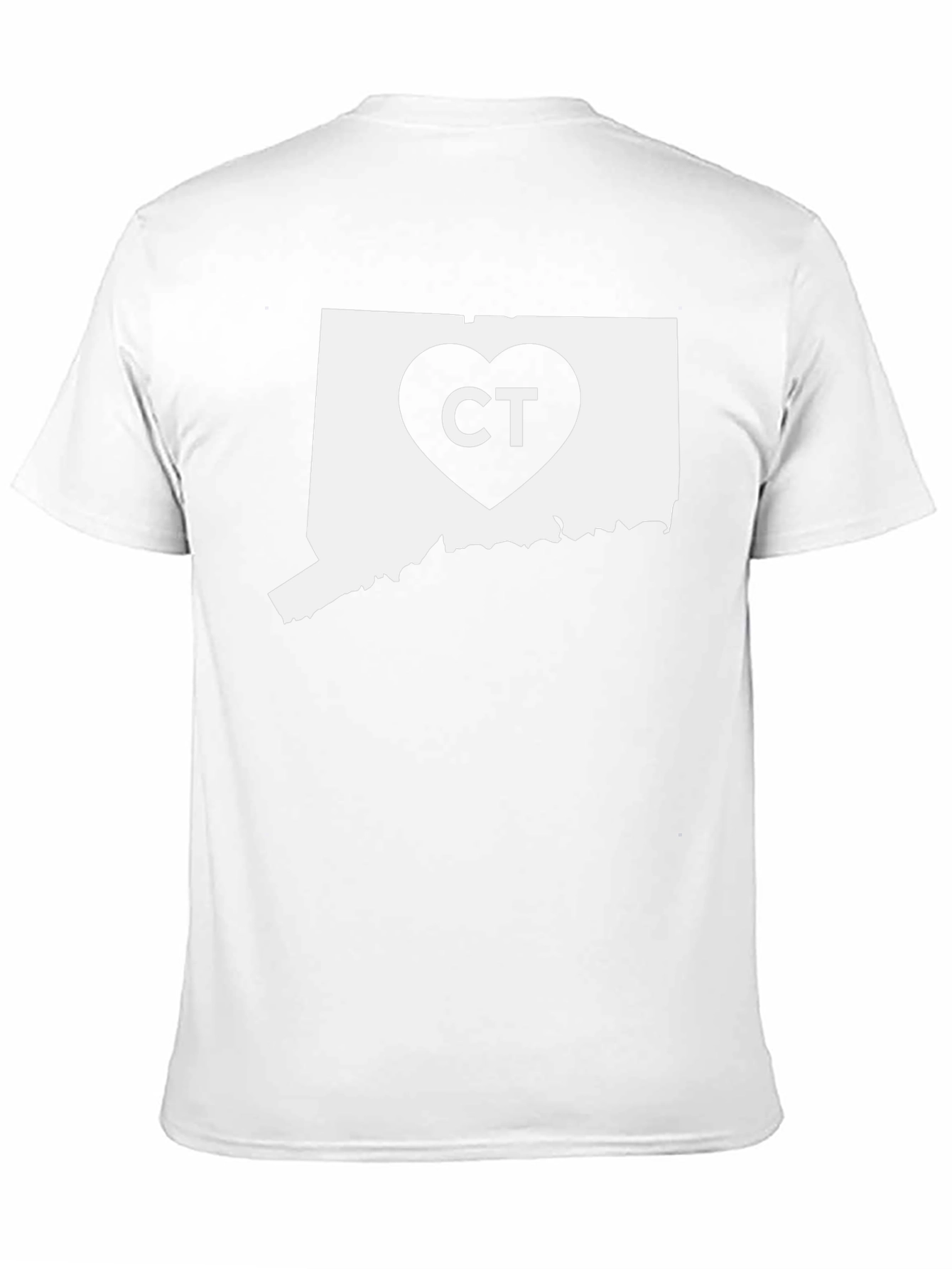 CT State Love Heart T-Shirt