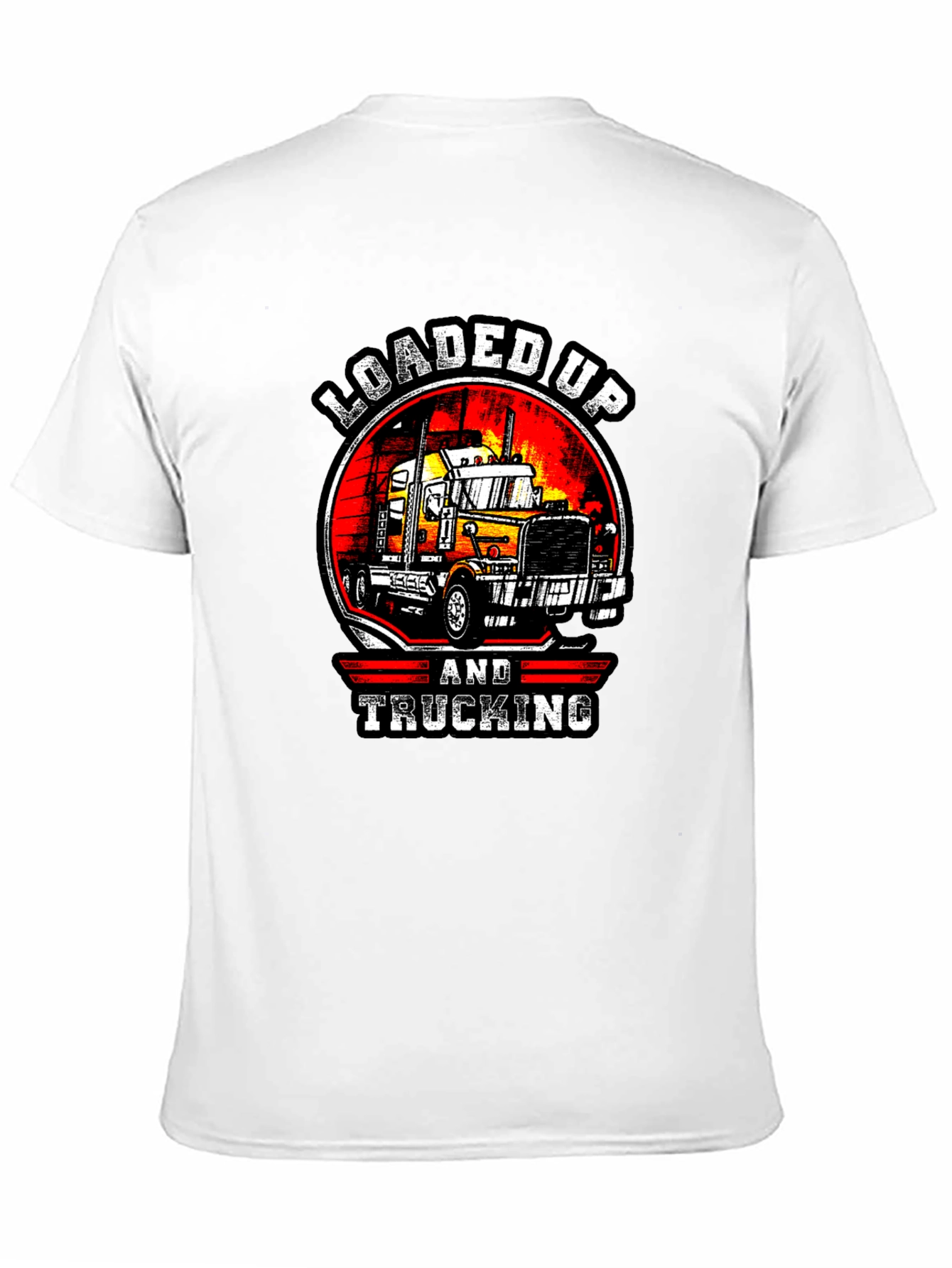 Loaded Up & Trucking Graphic T-Shirt