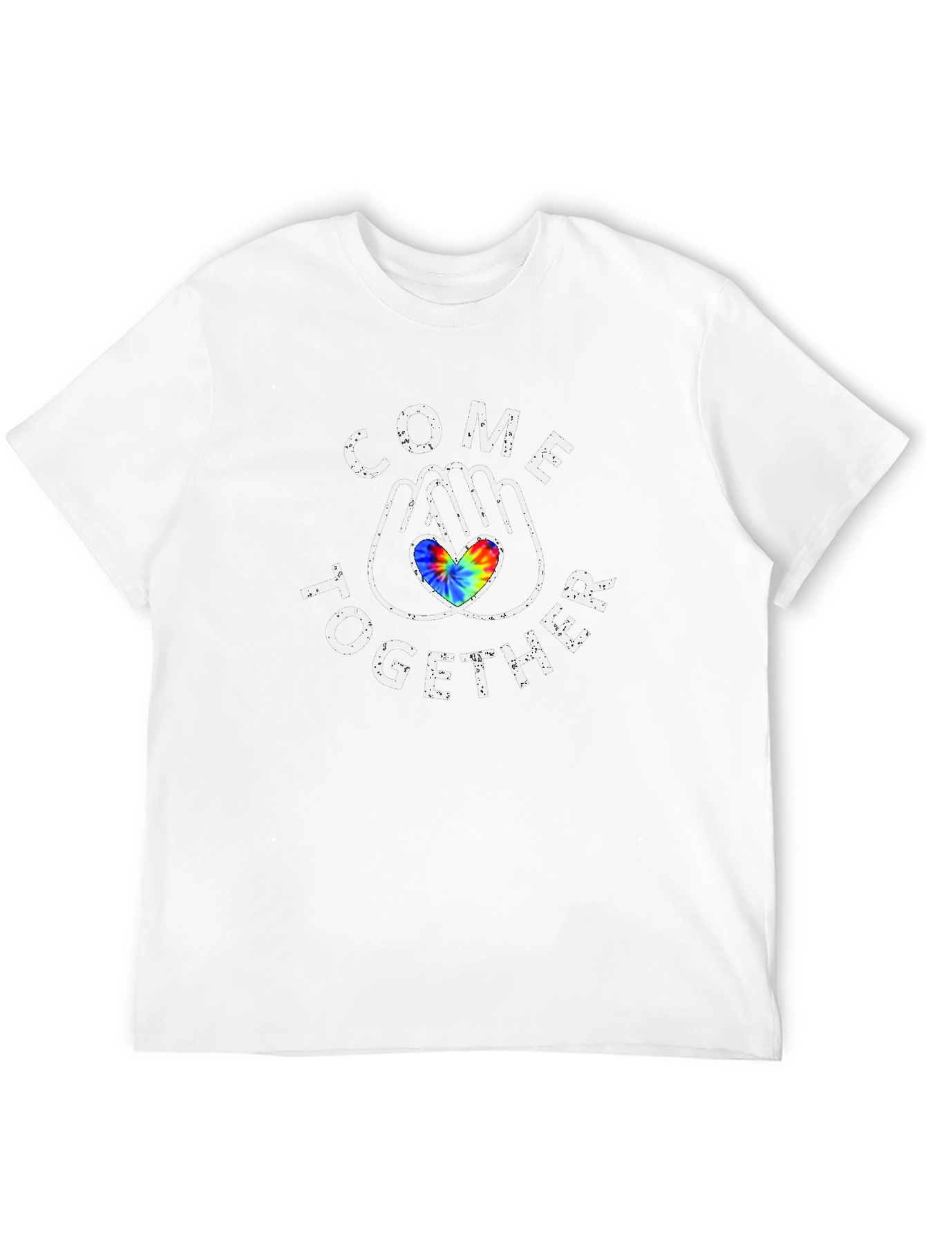 Come Together Heart Hands Graphic Tee
