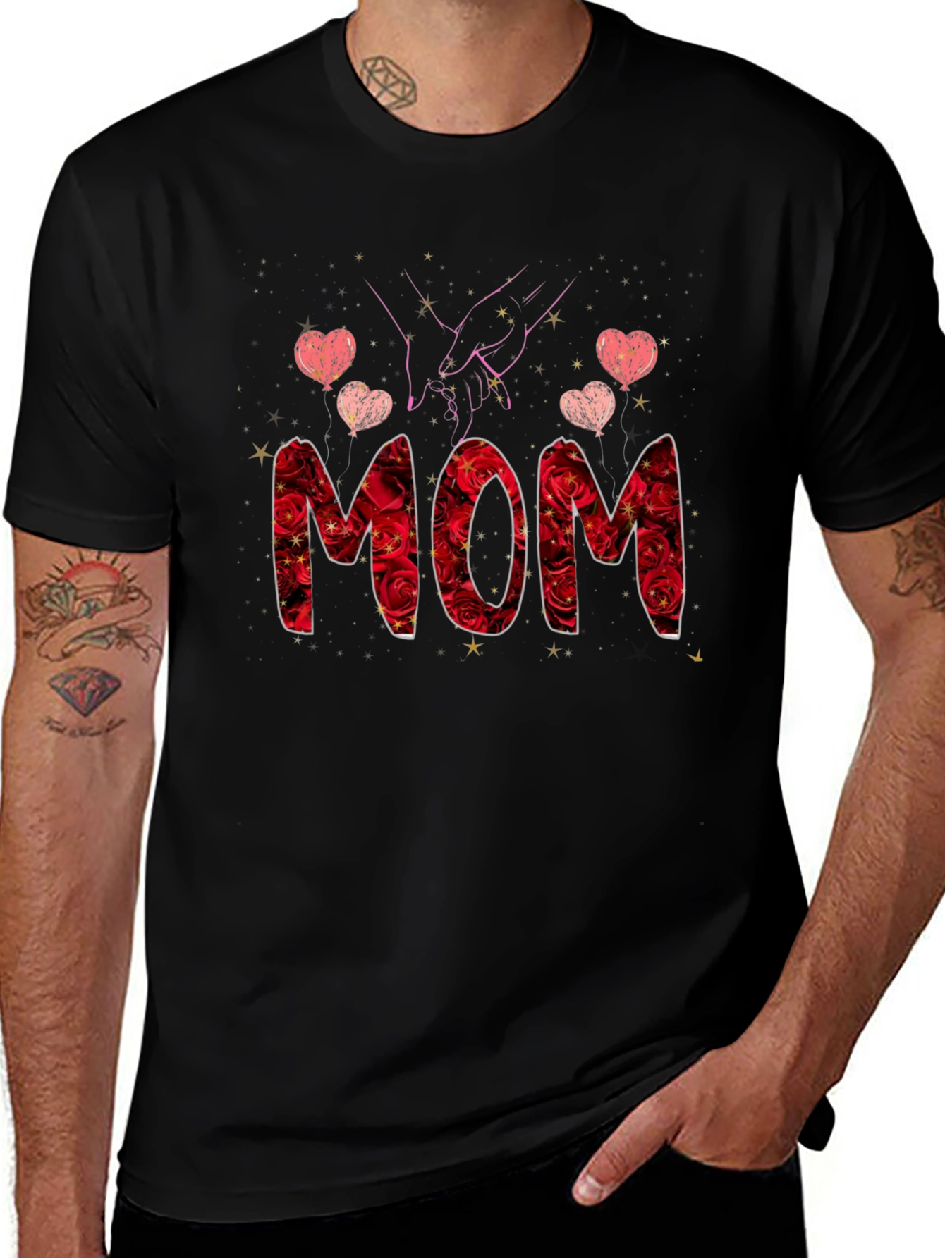 Floral MOM Graphic T-Shirt - Mothers Day Gift