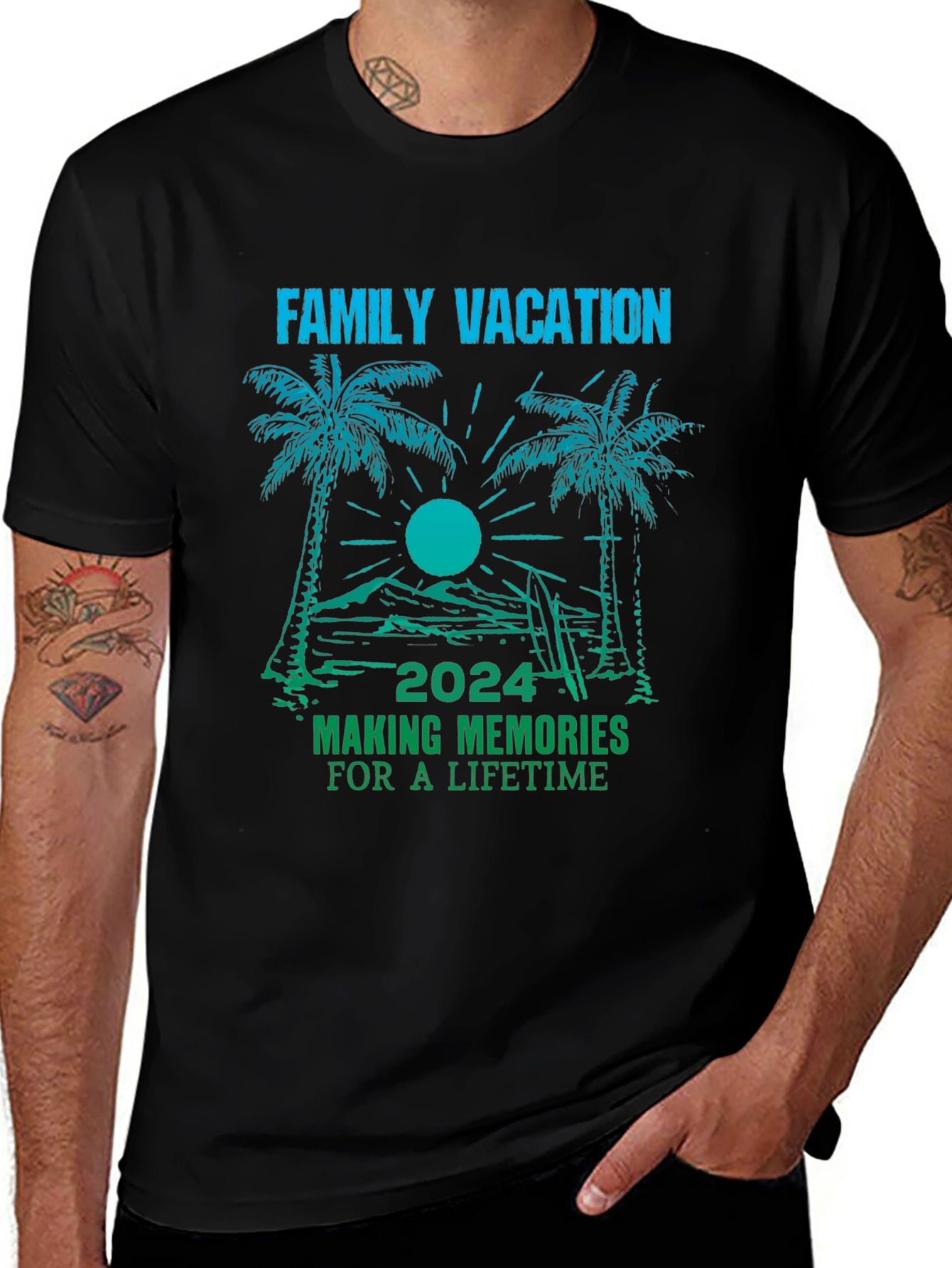 Family Vacation 2024 T-Shirt - Making Memories