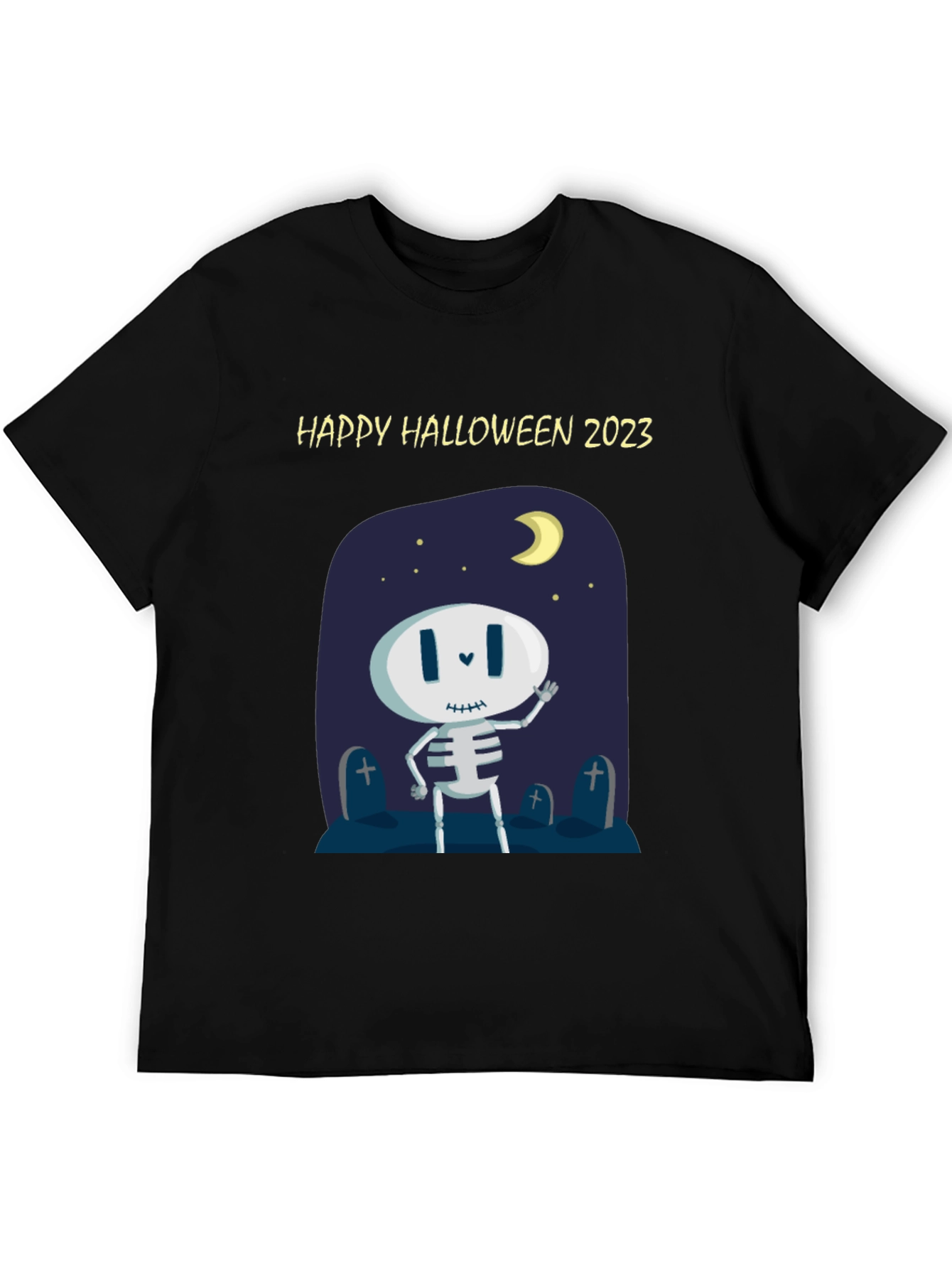 Happy Halloween 2023 Skeleton T-Shirt