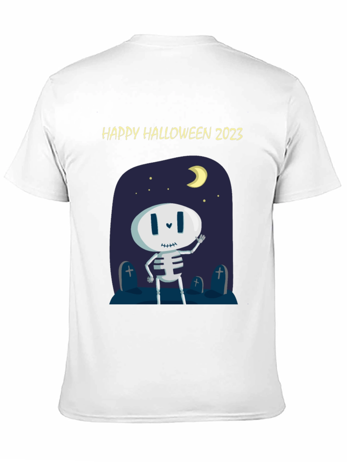 Happy Halloween 2023 Skeleton T-Shirt