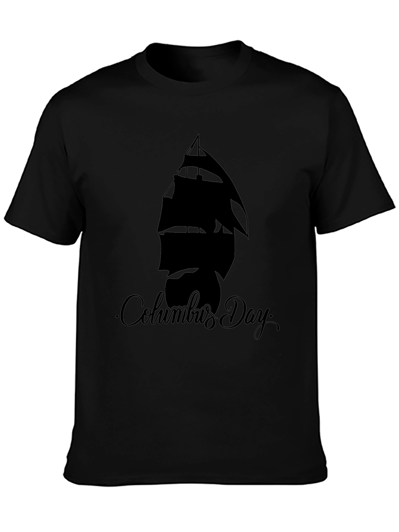 Columbus Day T-Shirt: Ship Graphic Tee