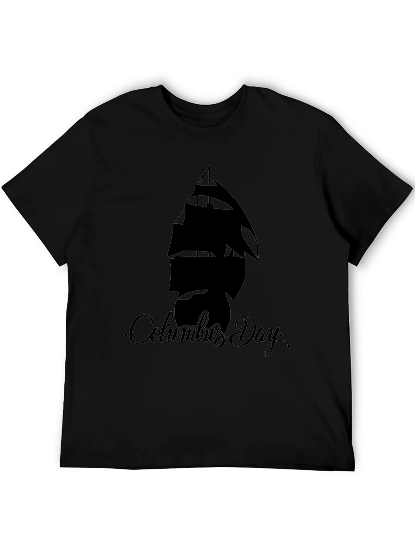 Columbus Day T-Shirt: Ship Graphic Tee