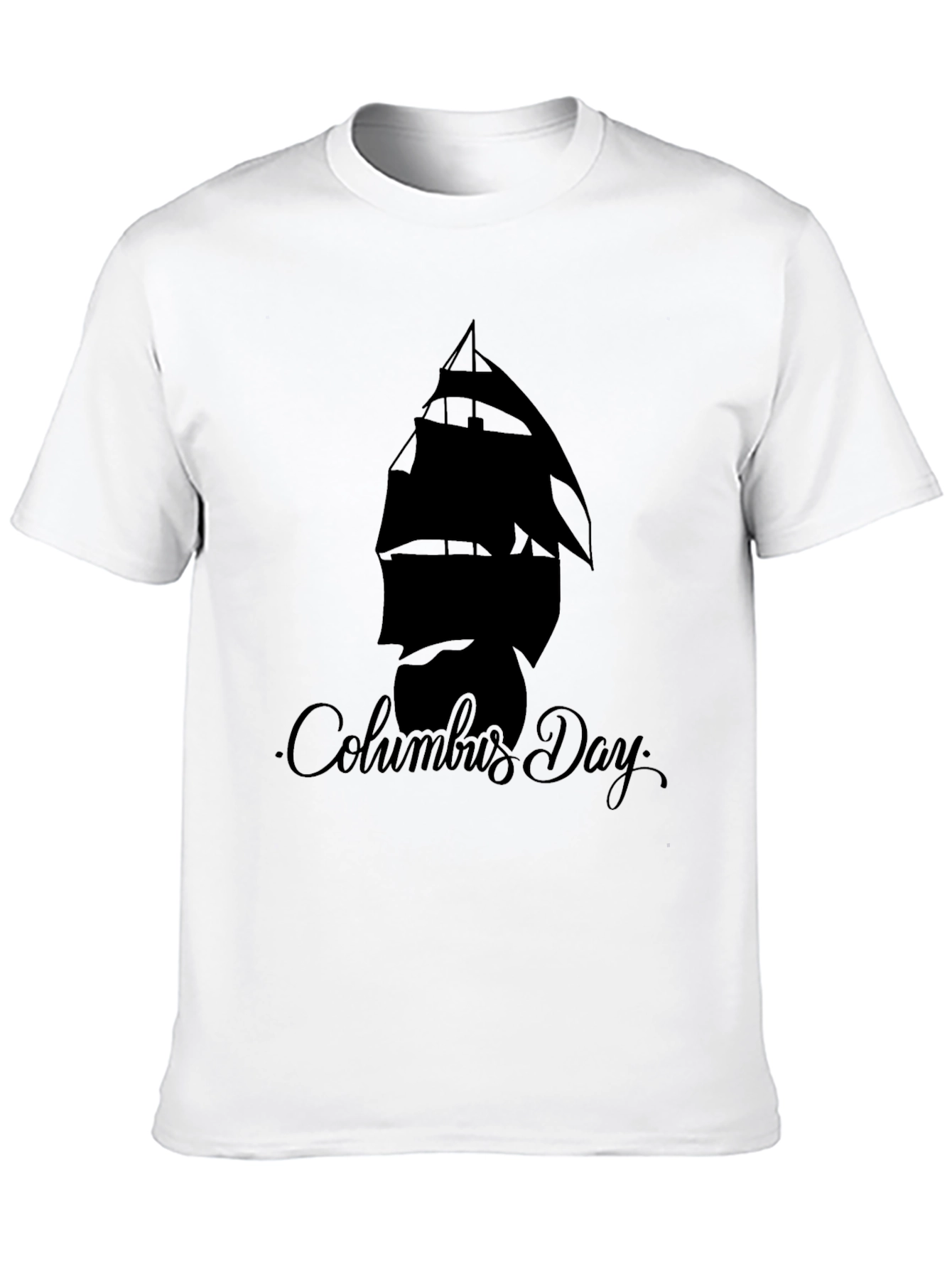 Columbus Day T-Shirt: Ship Graphic Tee