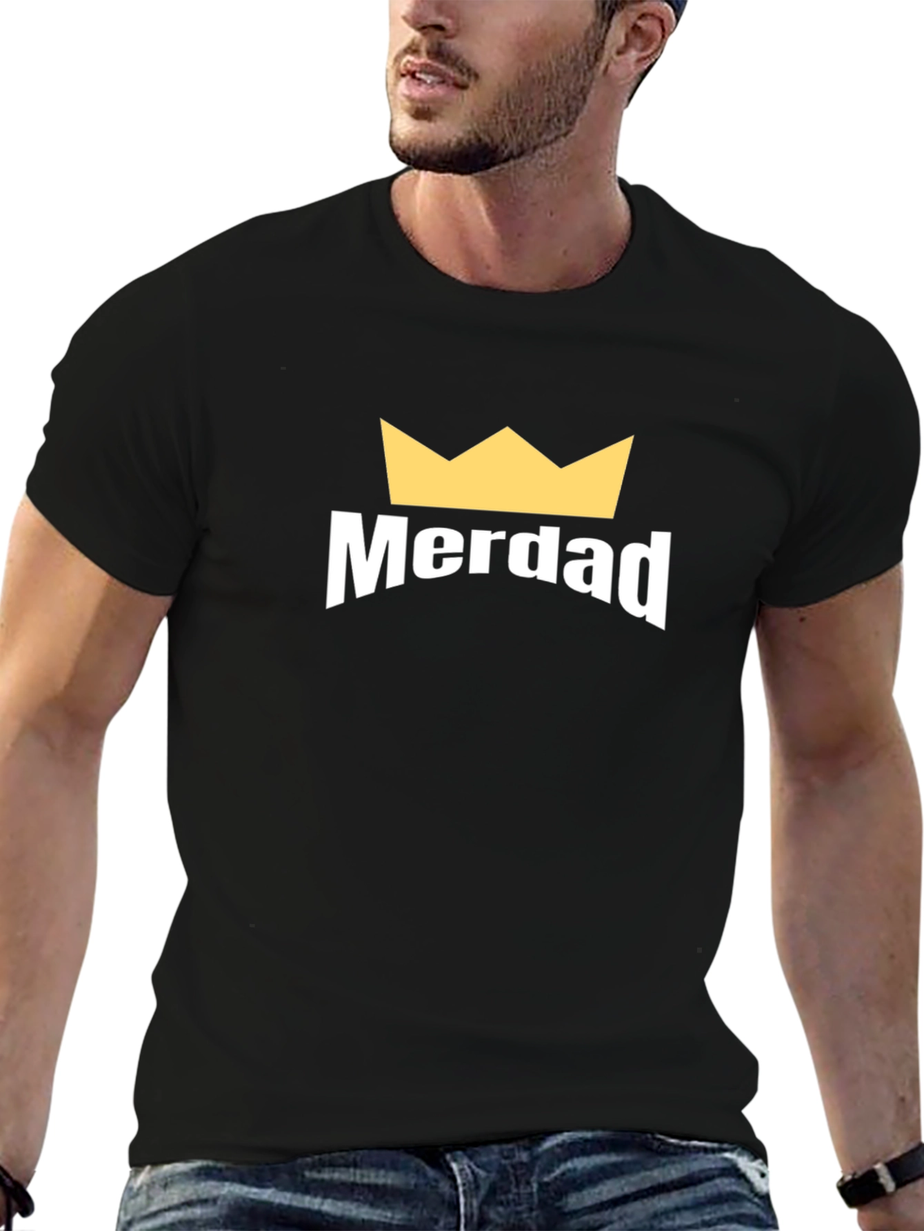 Merded Crown Tee - Funny Novelty Graphic T-Shirt