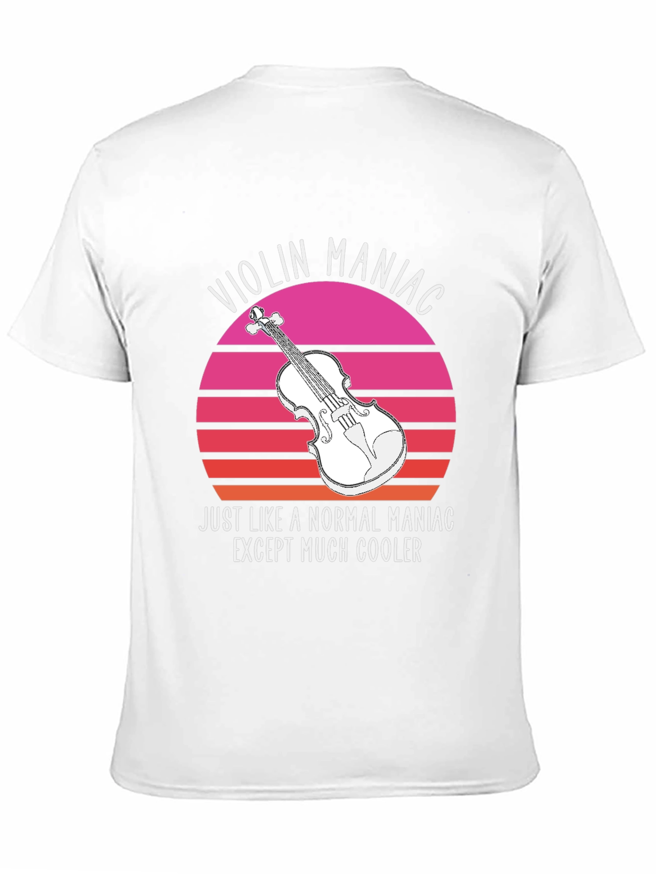 Violin Maniac T-Shirt - Cool Musician Tee