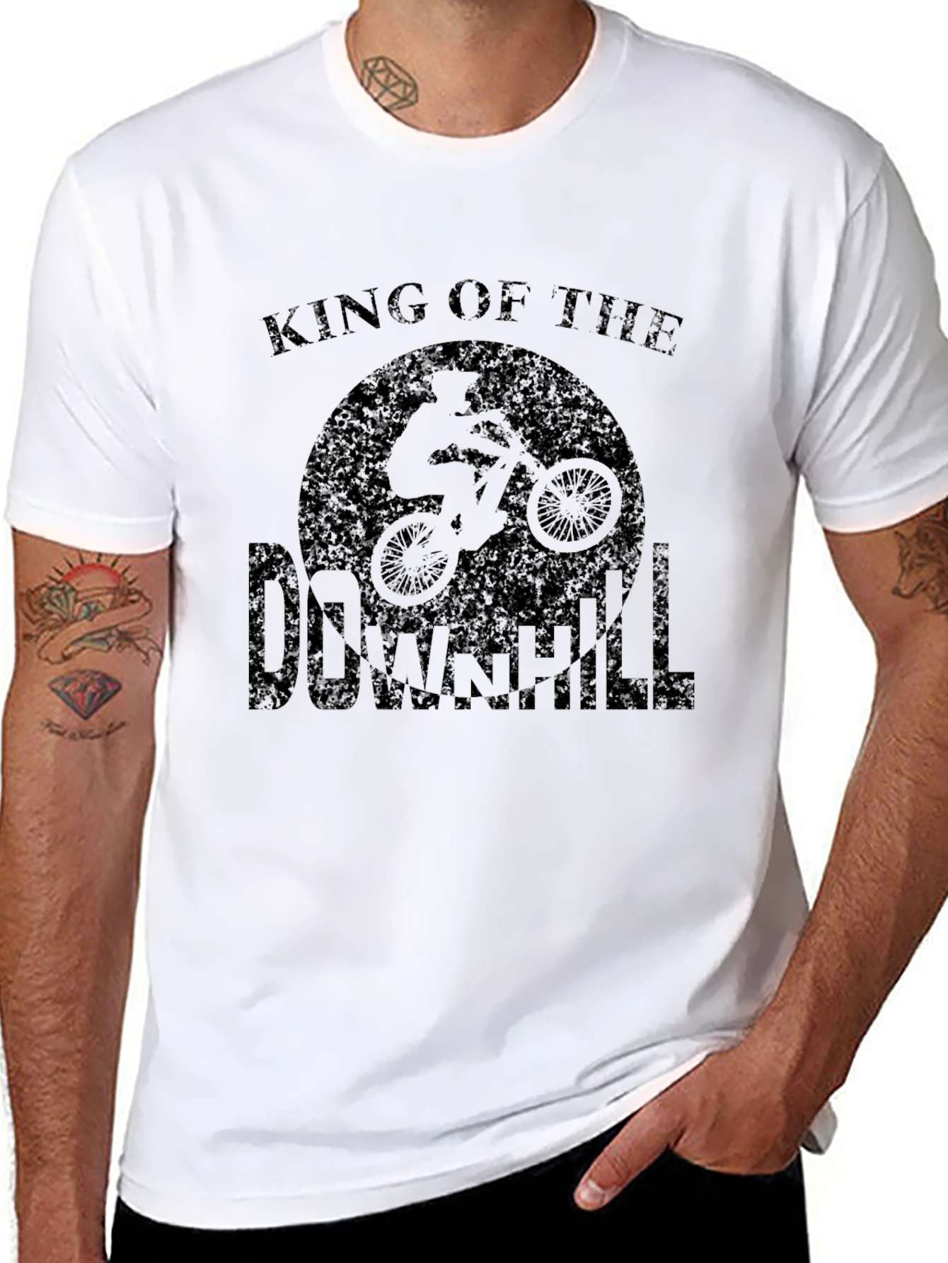 King of the Downhill Mountain Bike T-Shirt