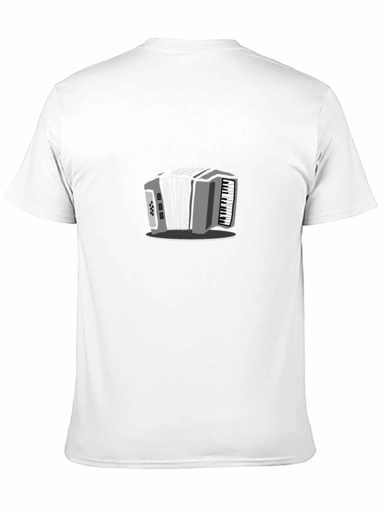 Accordion Graphic T-Shirt - Black Unisex