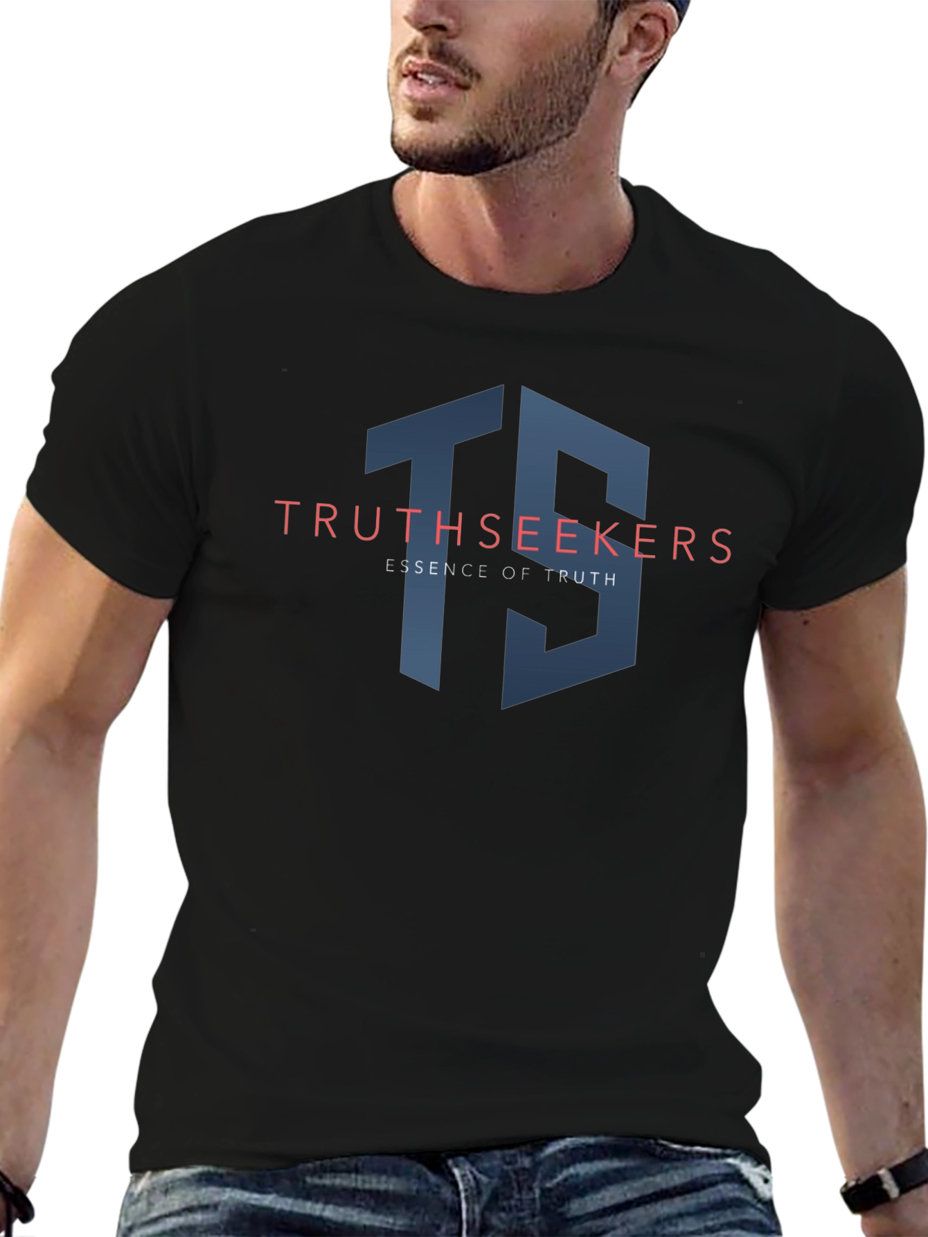 Truthseekers Essence of Truth Black T-Shirt