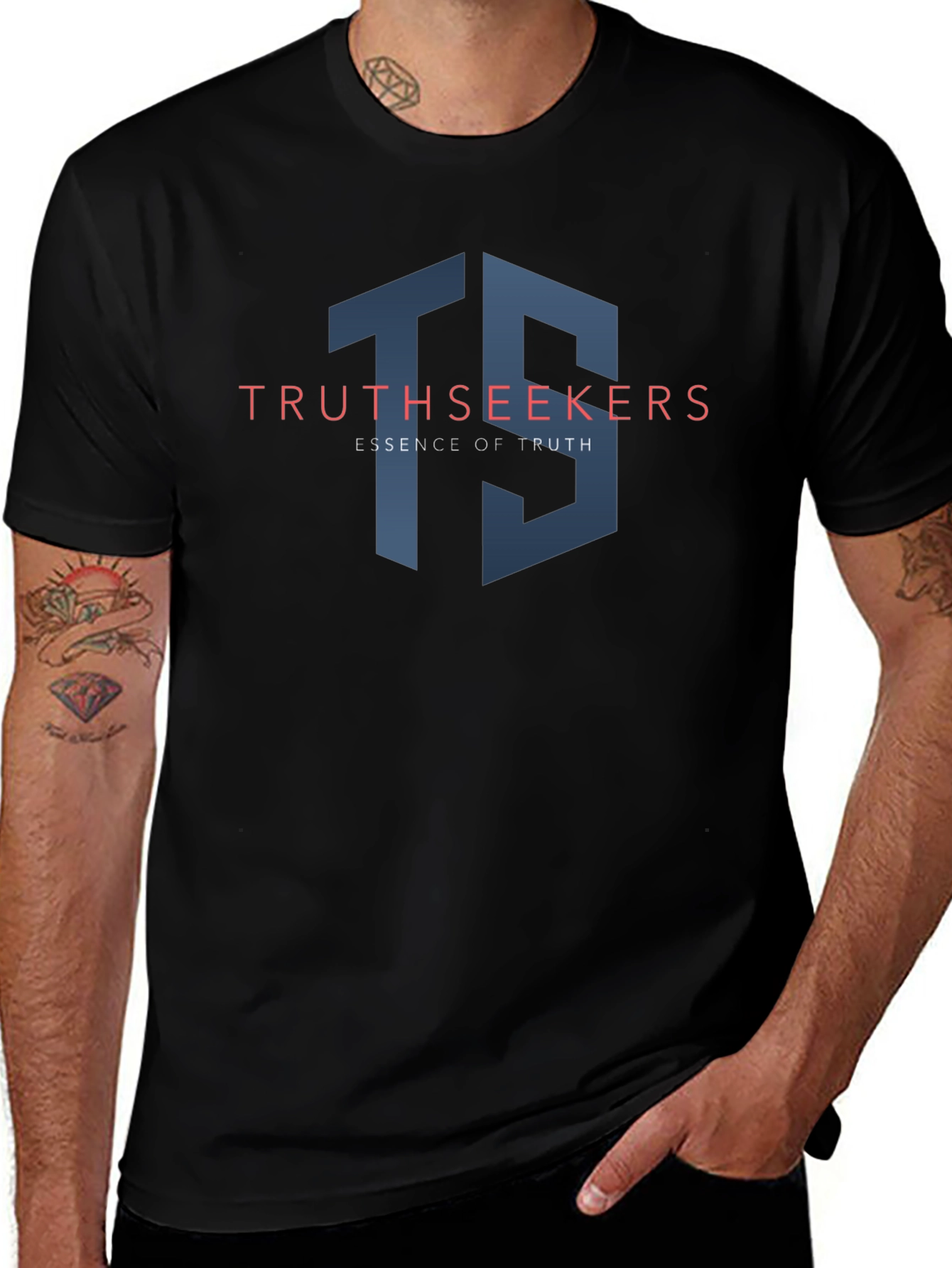 Truthseekers Essence of Truth Black T-Shirt