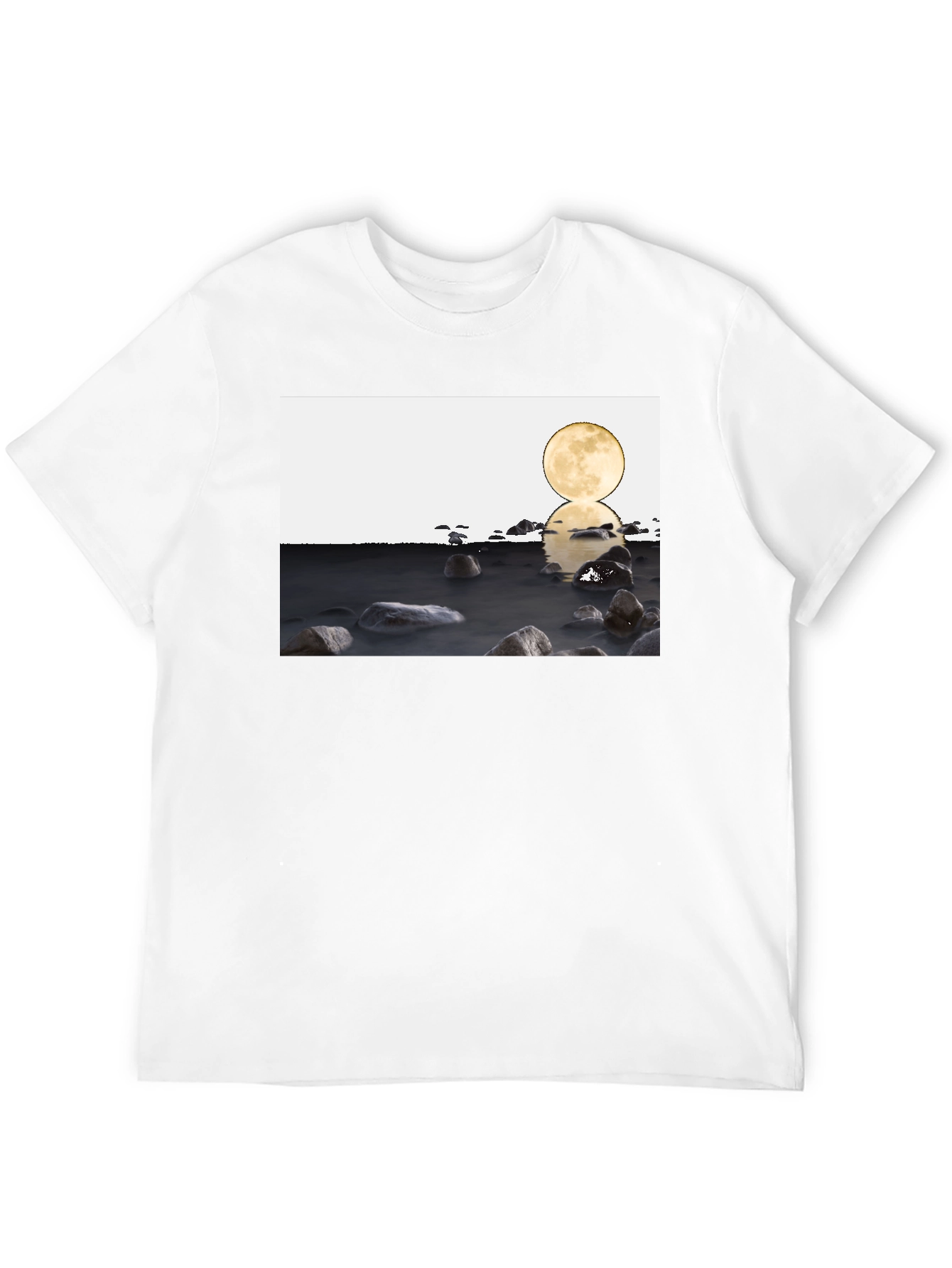Lunar Reflections Graphic Tee - Modern Unisex Fit
