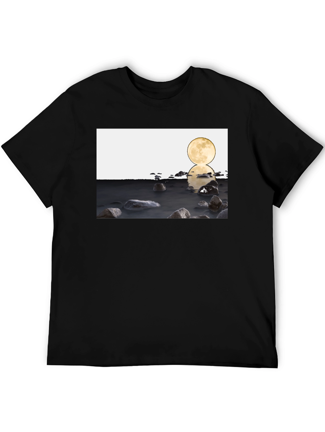 Lunar Reflections Graphic Tee - Modern Unisex Fit