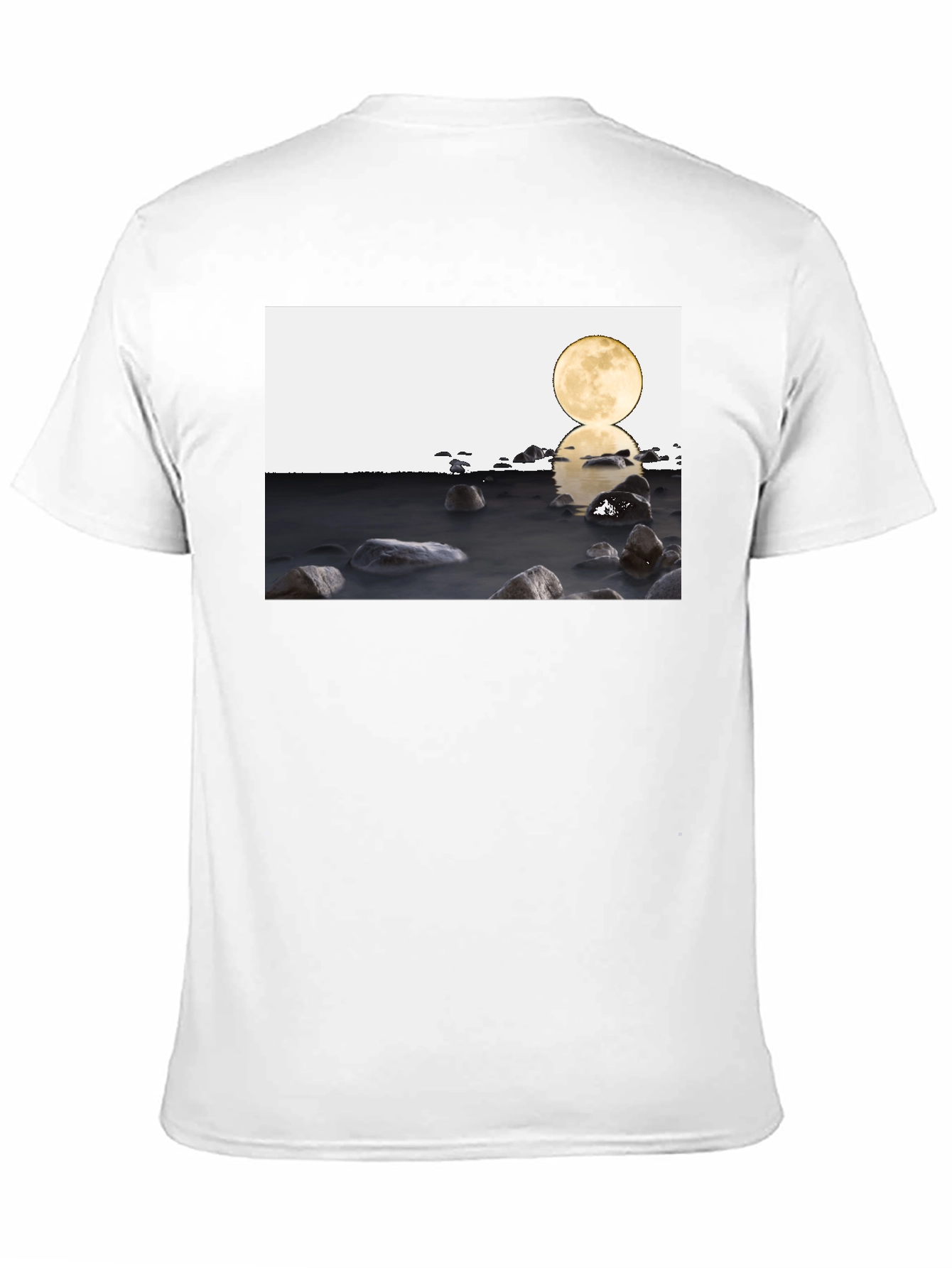 Lunar Reflections Graphic Tee - Modern Unisex Fit