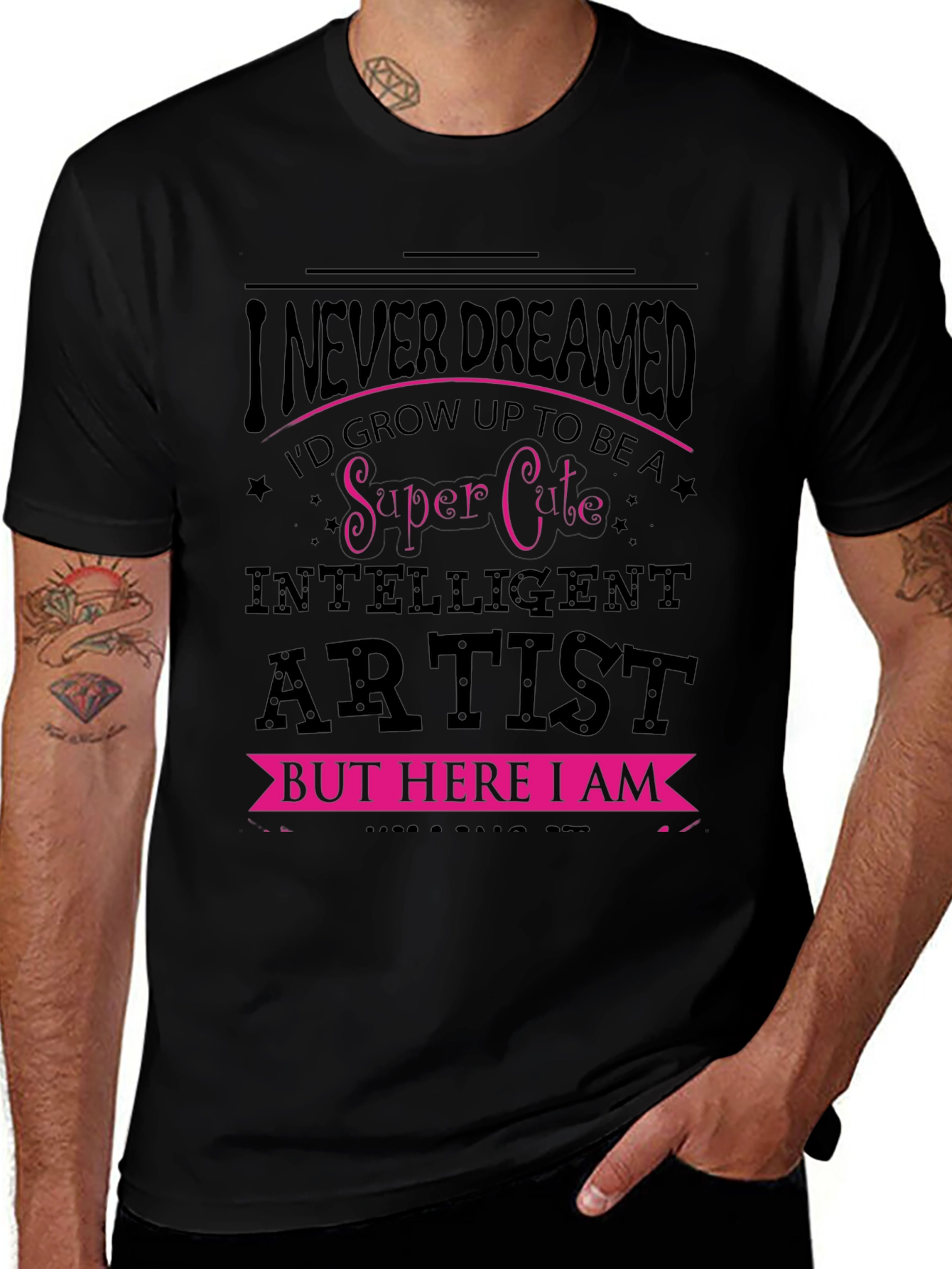 Super Cute Artist Graphic Tee