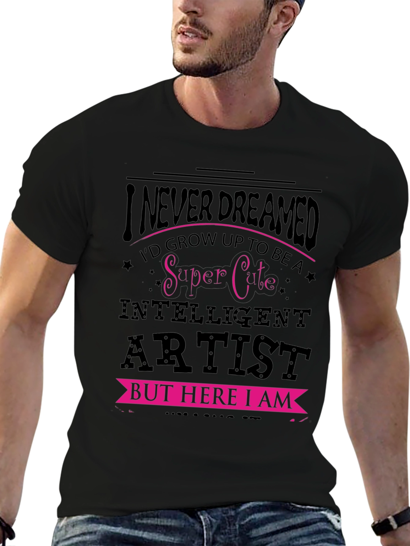 Super Cute Artist Graphic Tee
