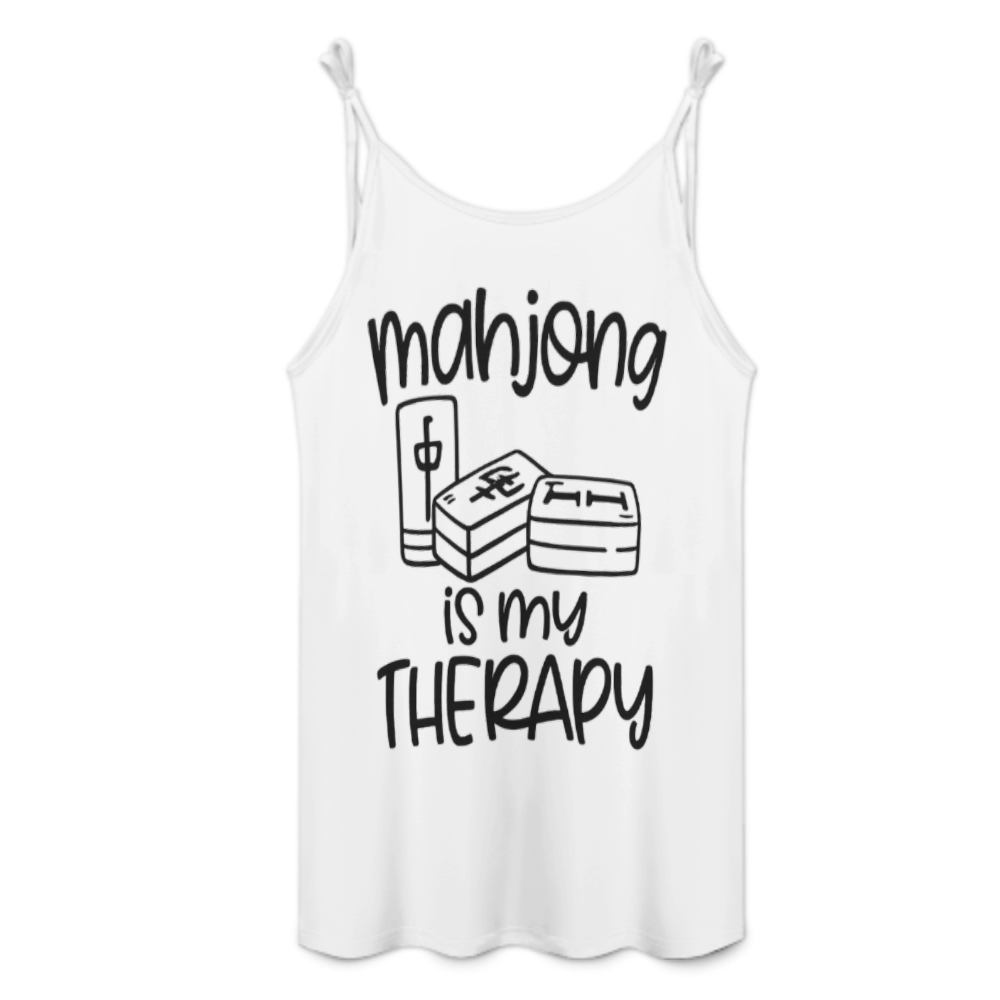 Mahjong Is My Therapy Graphic Mini Dress, Funny Mahjong Lover Sleeveless Dress, Casual Lounge Outfit, Cute Game Night Fashion, Relaxed Fit Statement Dress(z590)
