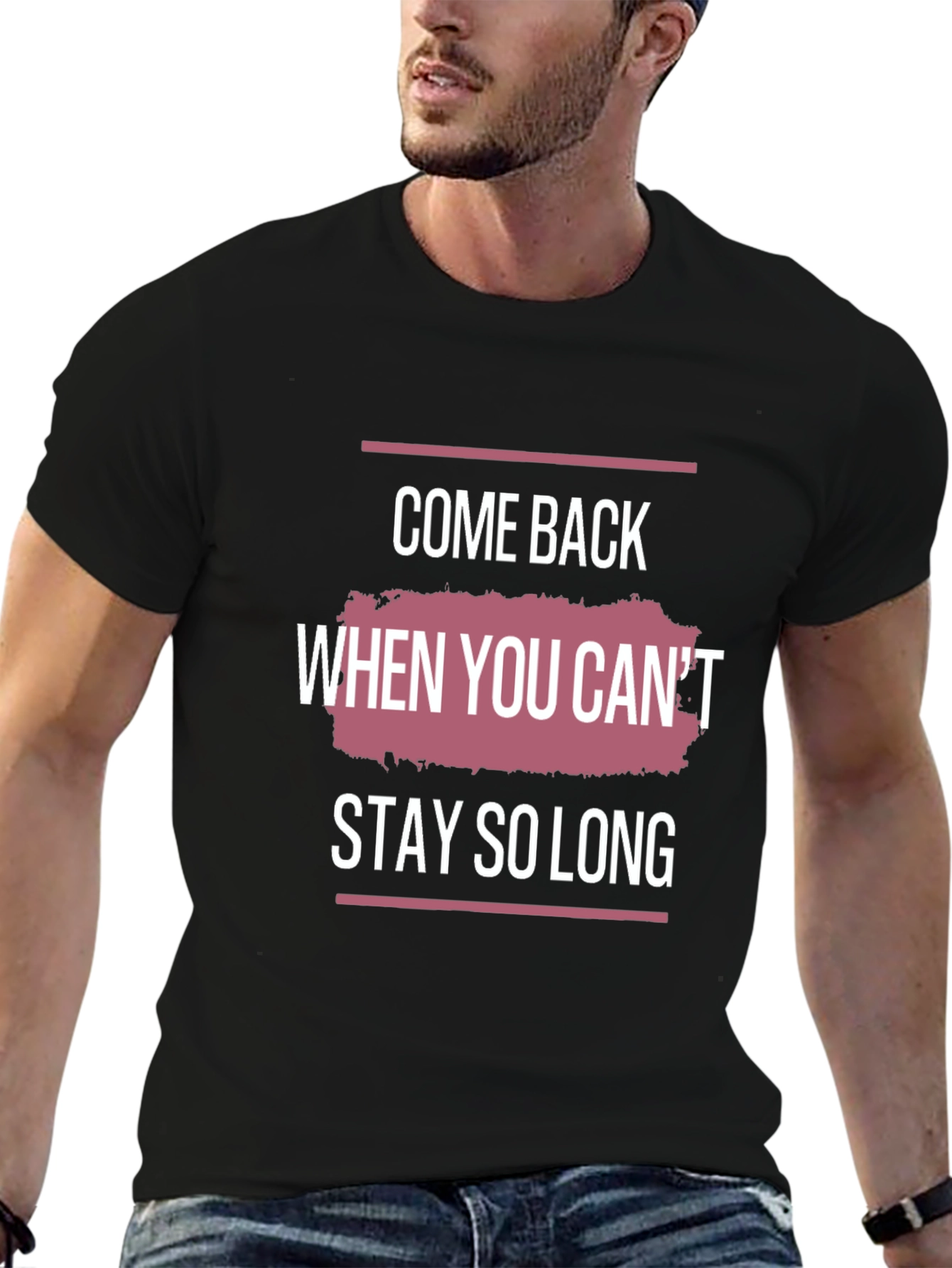 Come Back Graphic Tee - Stylish Slogan T-Shirt