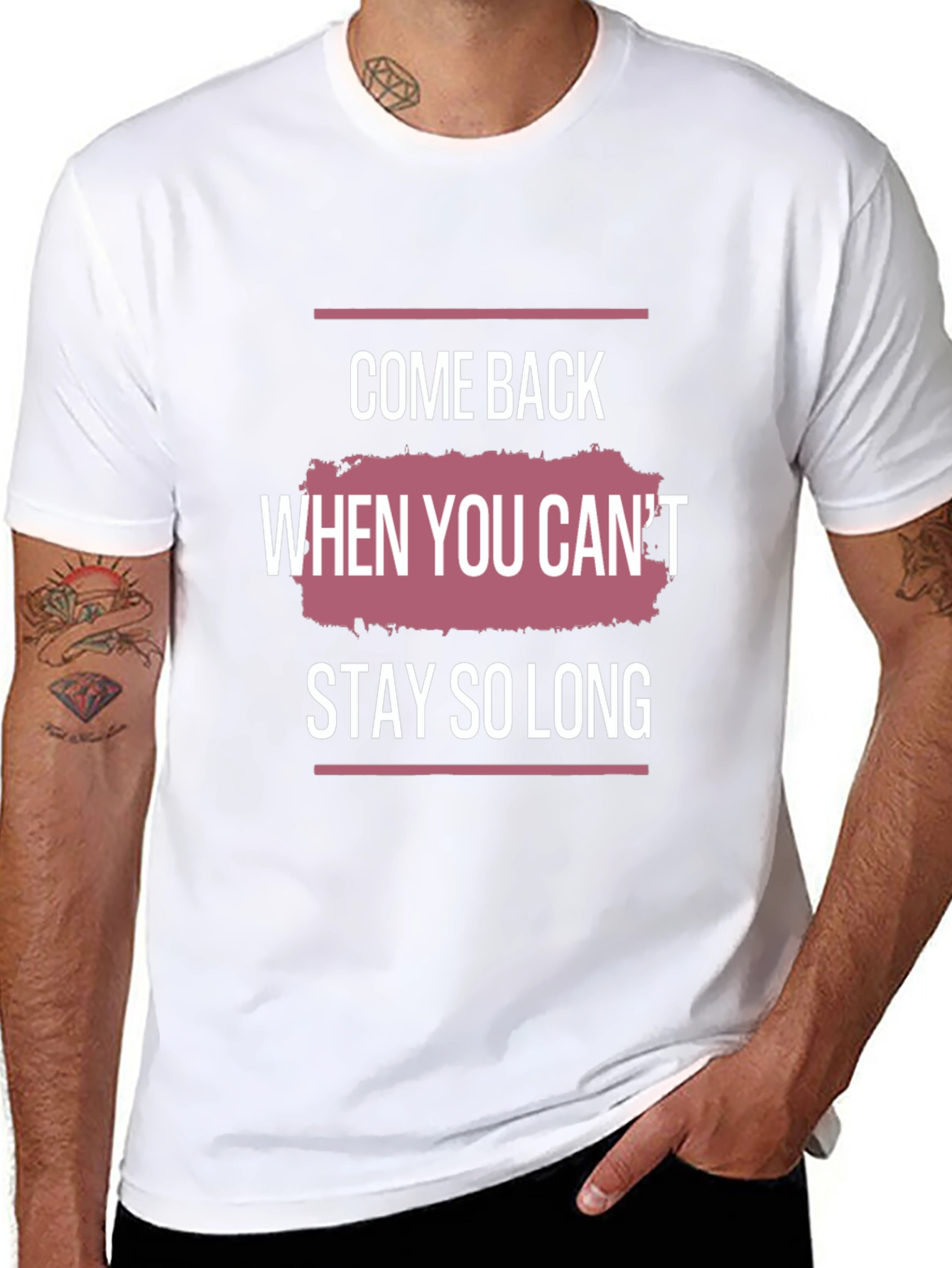 Come Back Graphic Tee - Stylish Slogan T-Shirt
